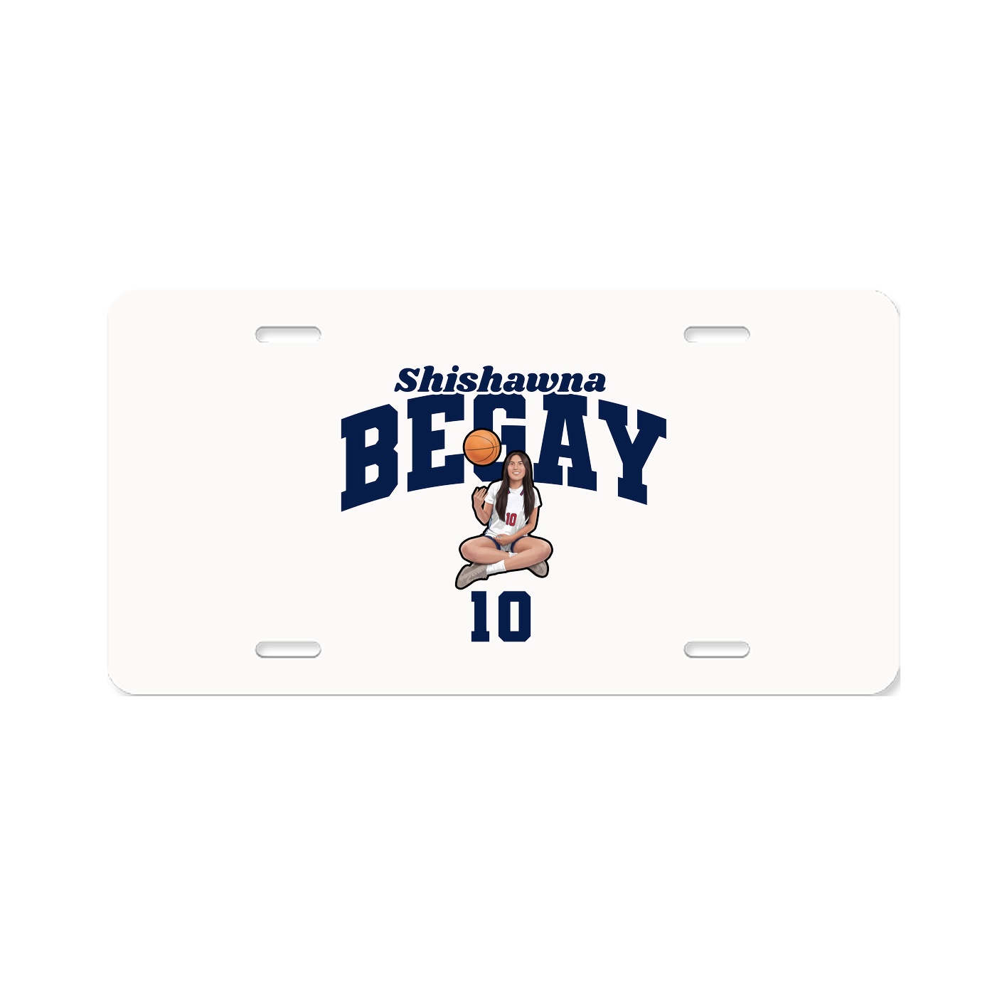 License Plate — Signature Arch in Classic