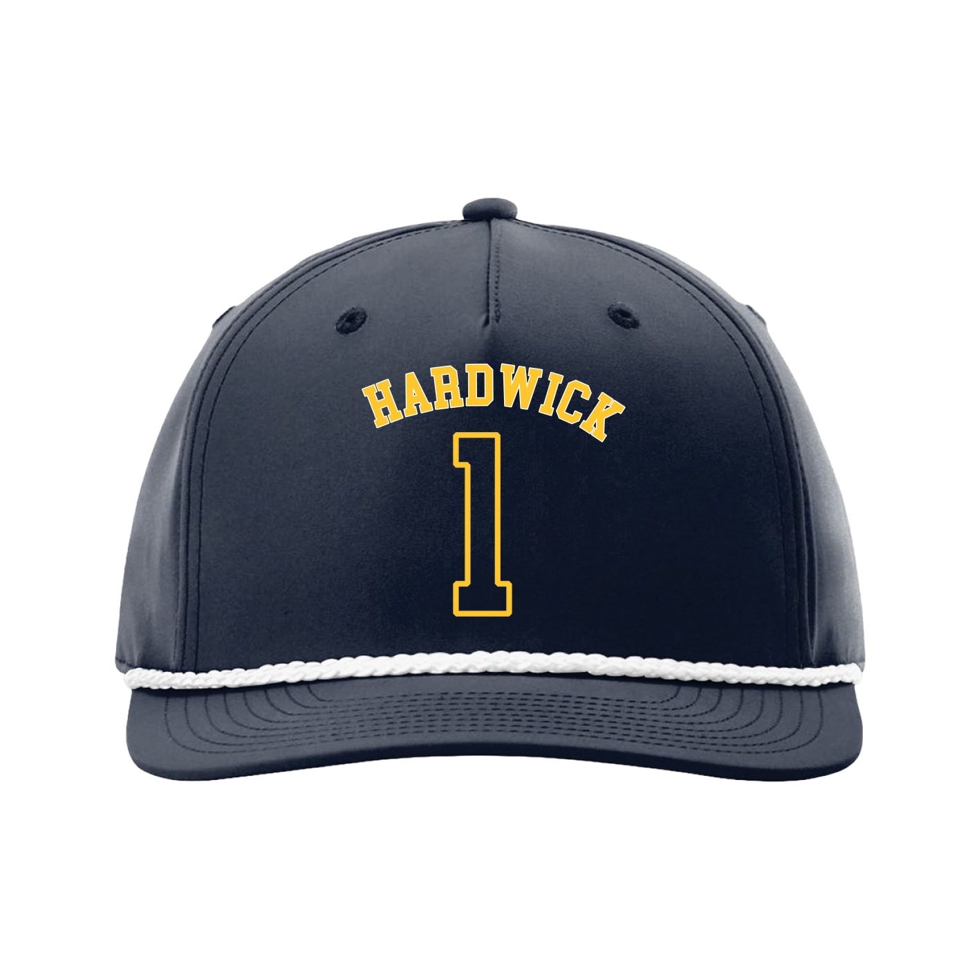 Five-Panel Classic Rope Cap — Shirsey Arch in Navy