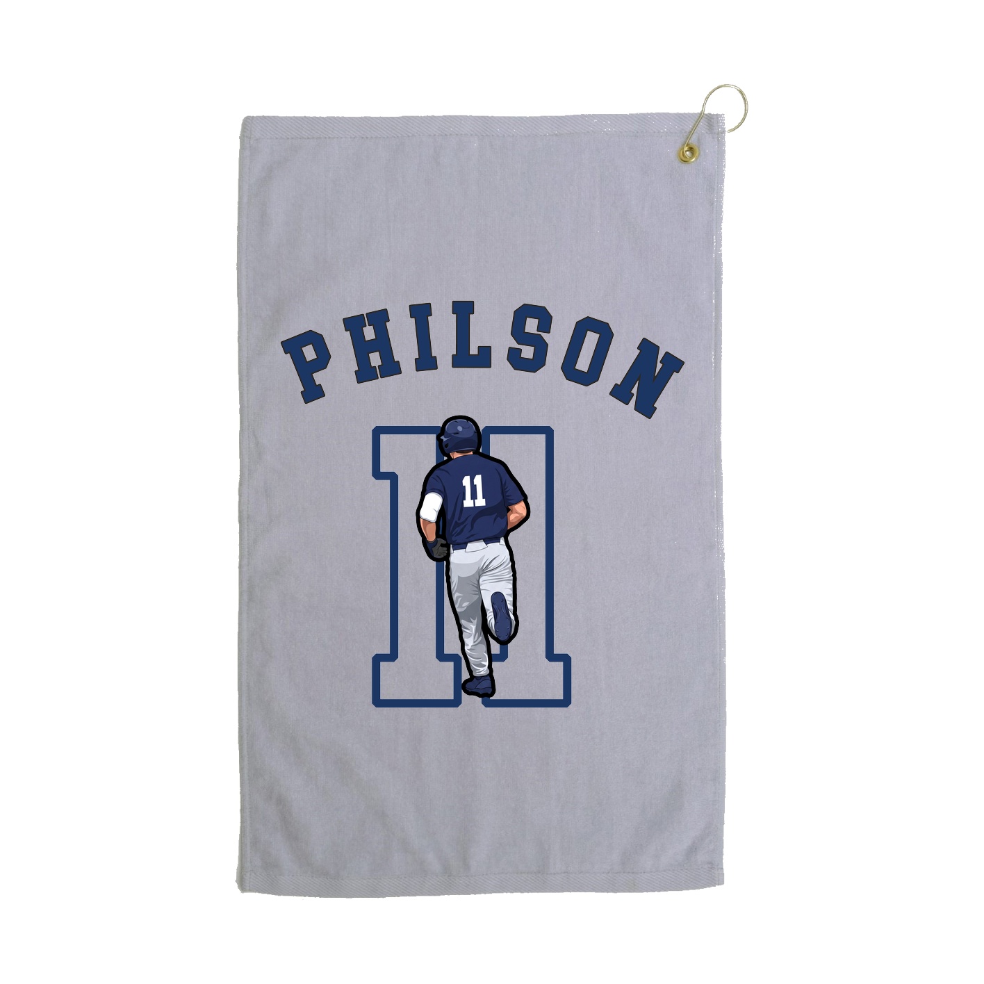 Golf Towel — Shirsey Arch in Grey