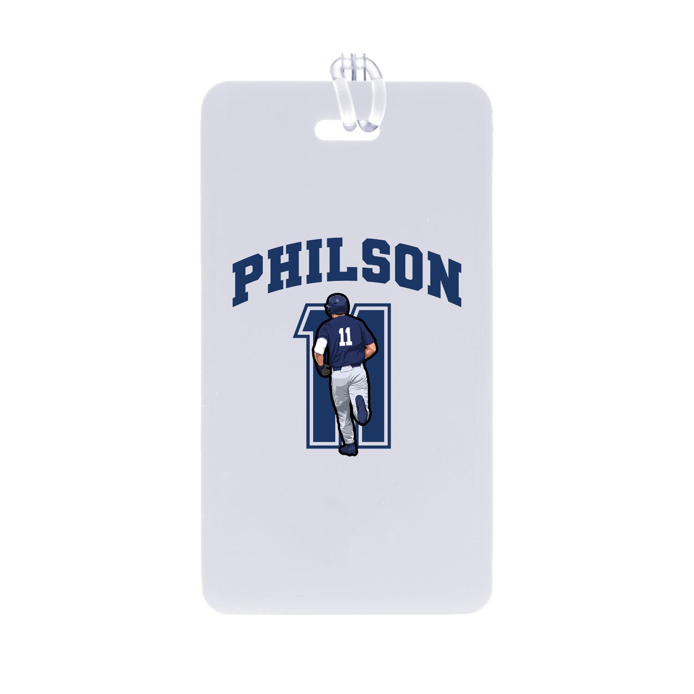 Bag Tag — Number in Classic