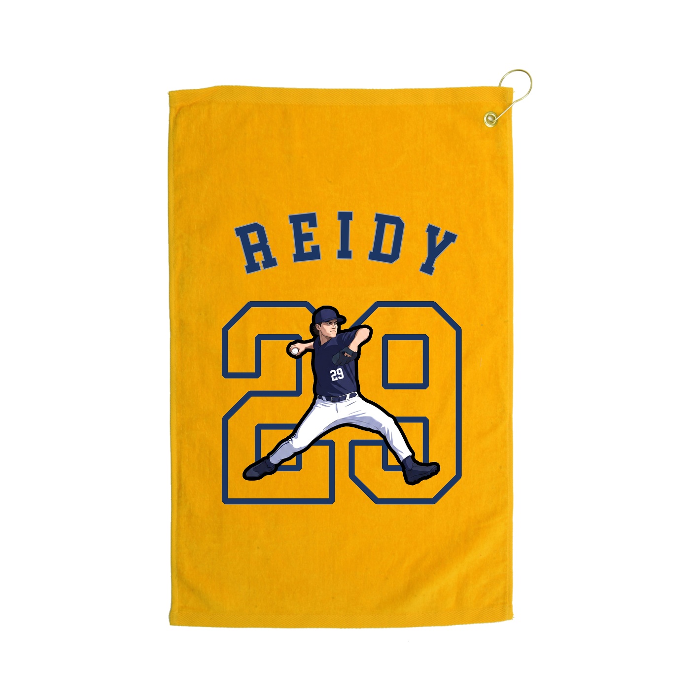 Golf Towel — Shirsey Arch in Gold