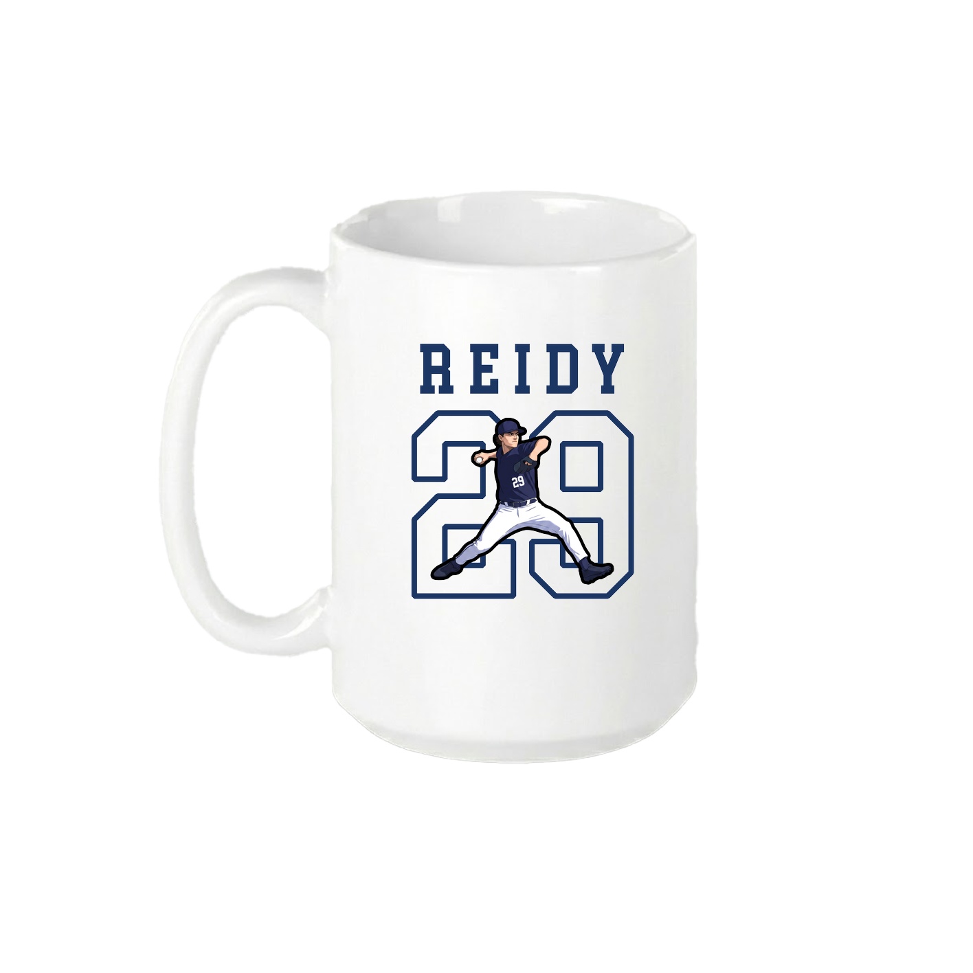 15oz Coffee Mug — Shirsey in White