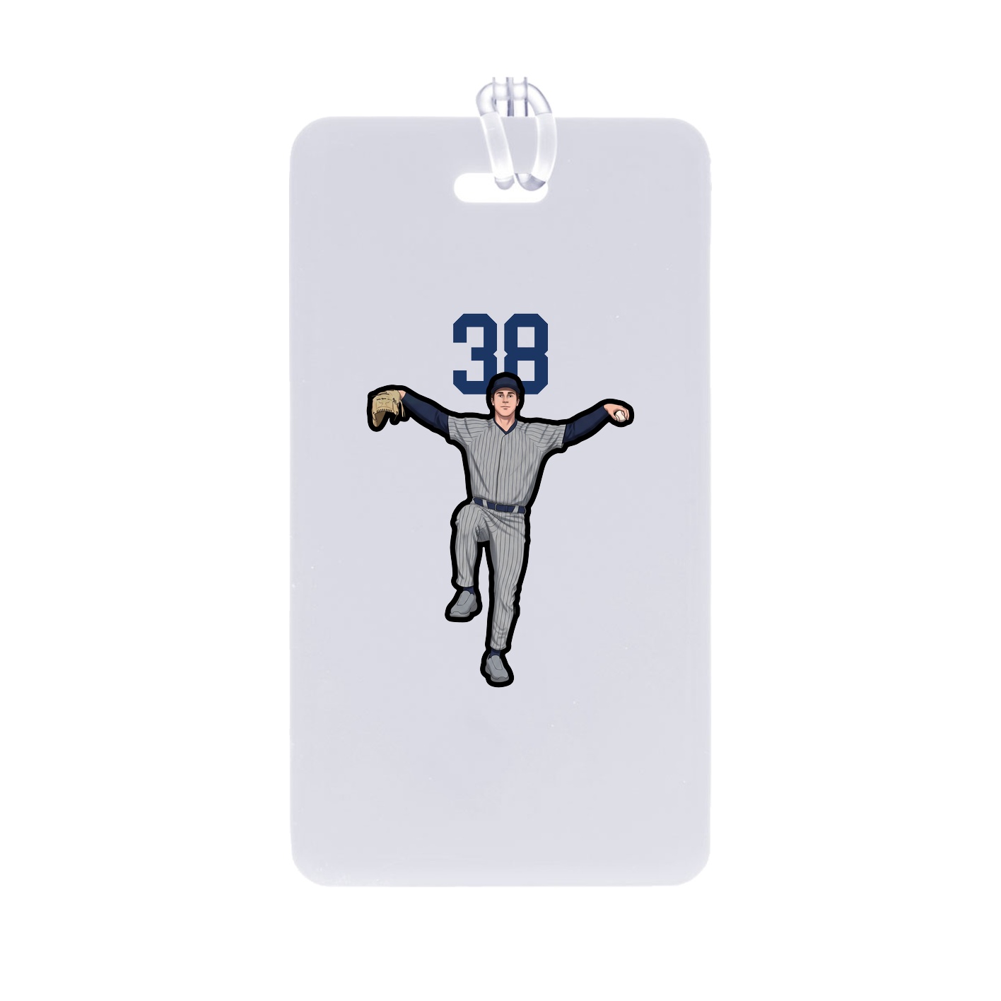 Bag Tag — Number Top in Classic