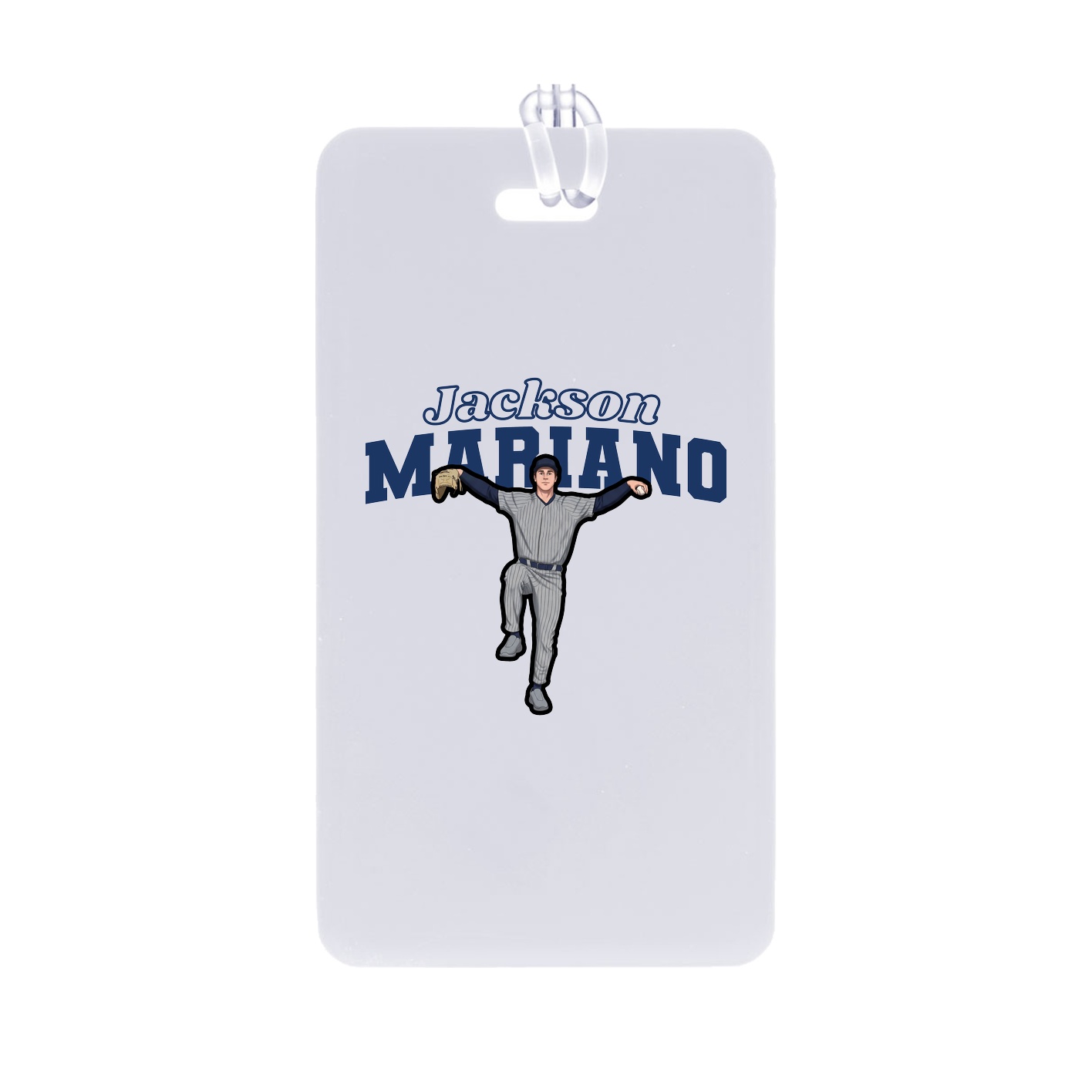 Bag Tag — Name Arch in Classic