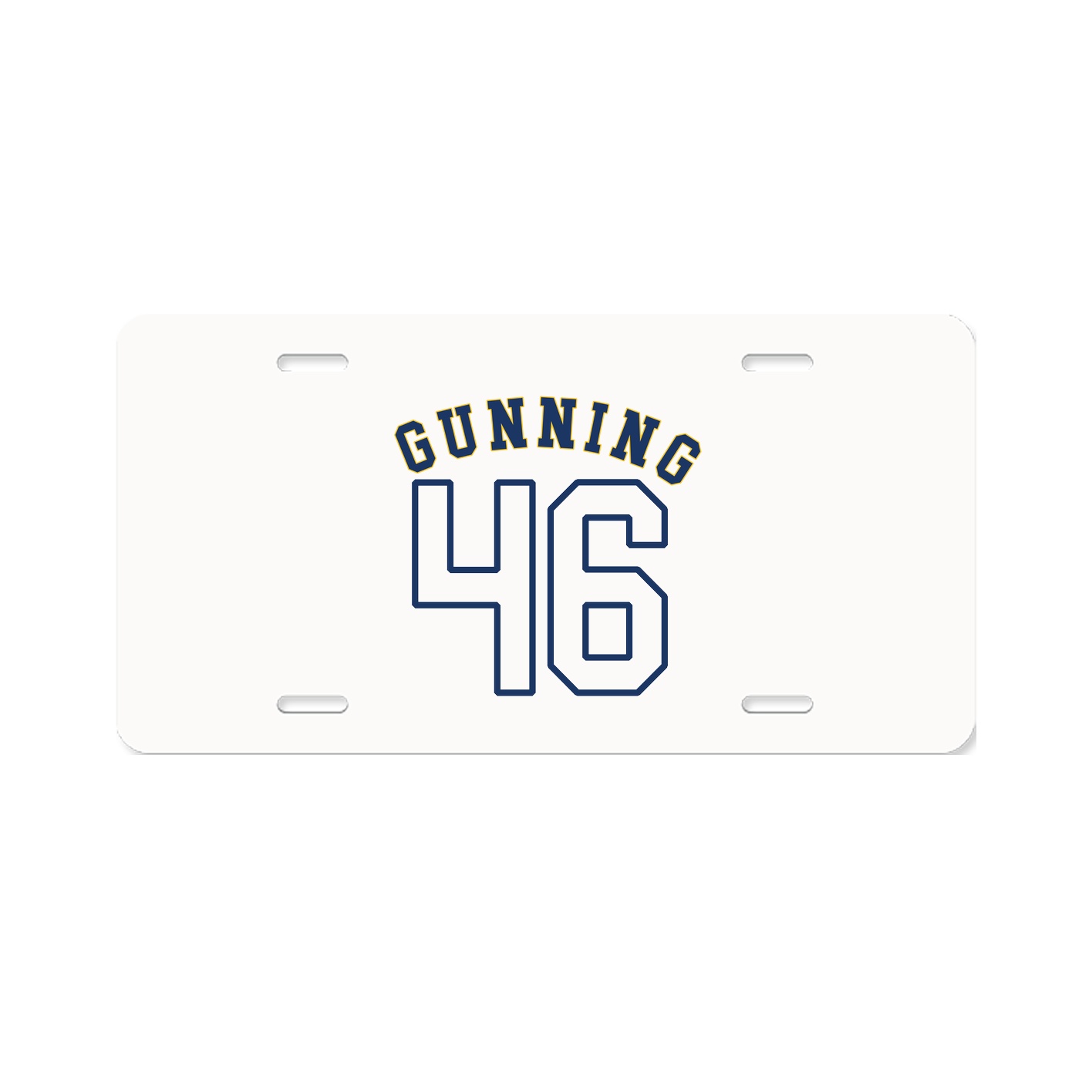 License Plate — Shirsey Arch in Classic