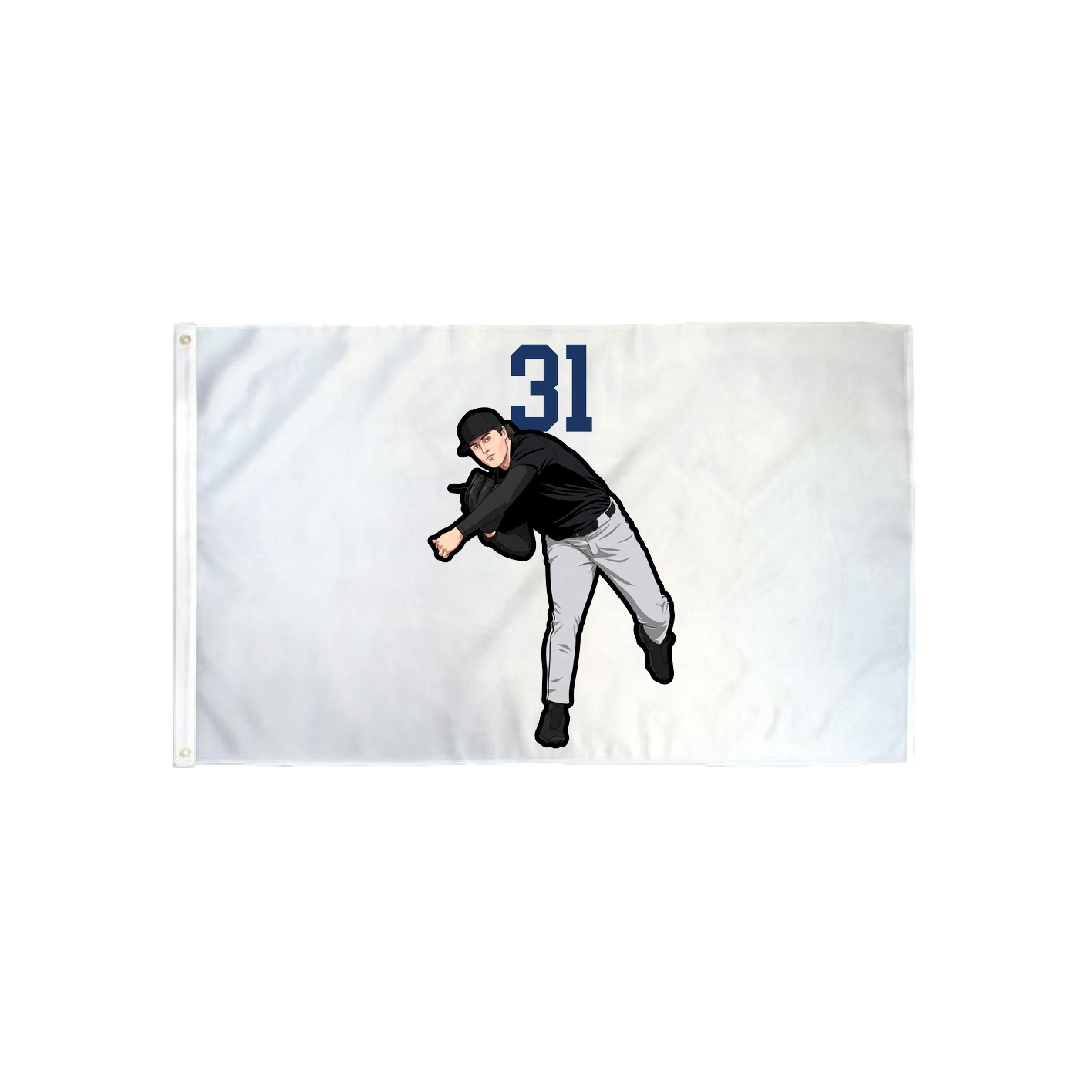 3x5 Flag — Number Top in Classic