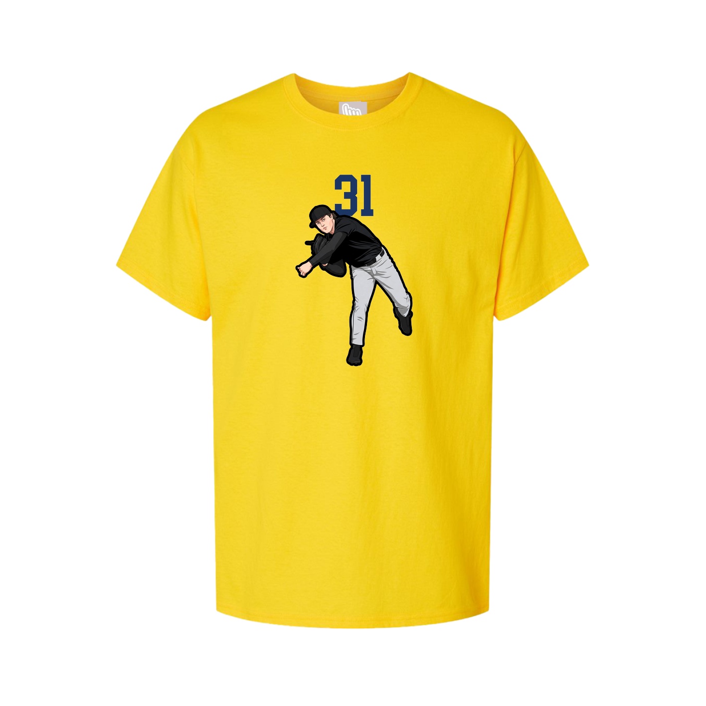 Tee — Number Top in Gold