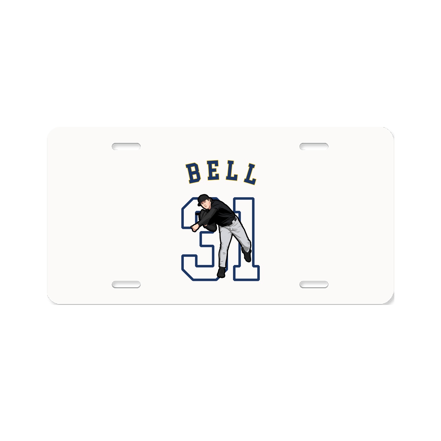 License Plate — Shirsey Arch in Classic