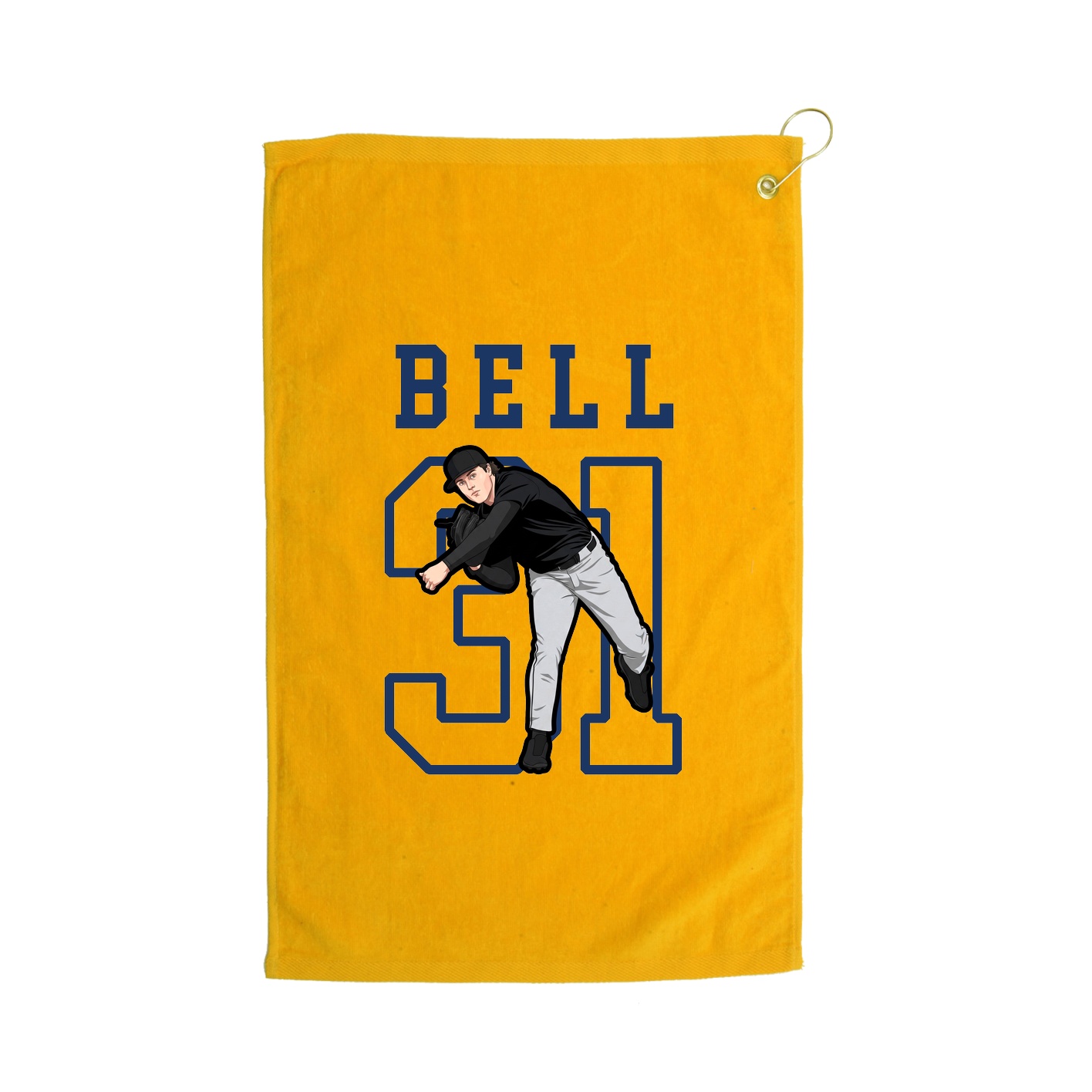 Golf Towel — Shirsey in Gold