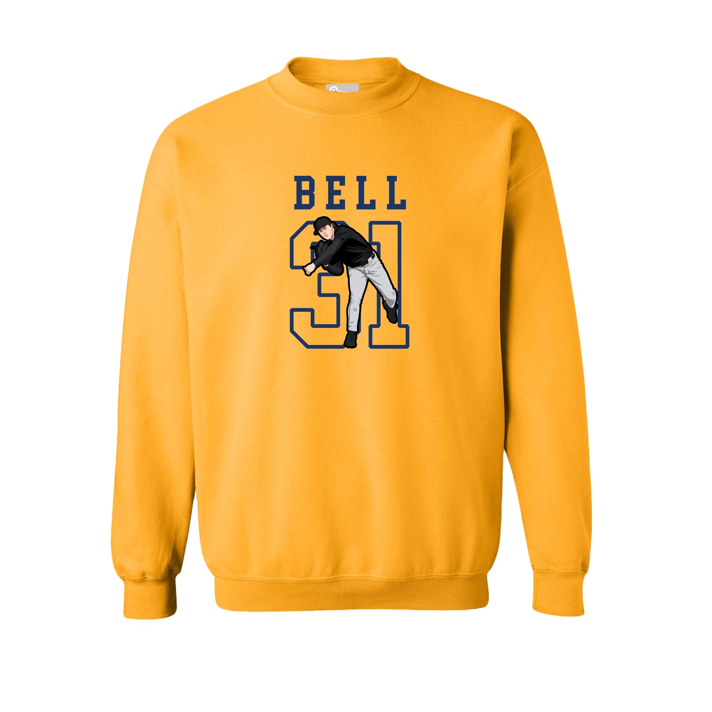 Fleece Crew — Shirsey in Gold