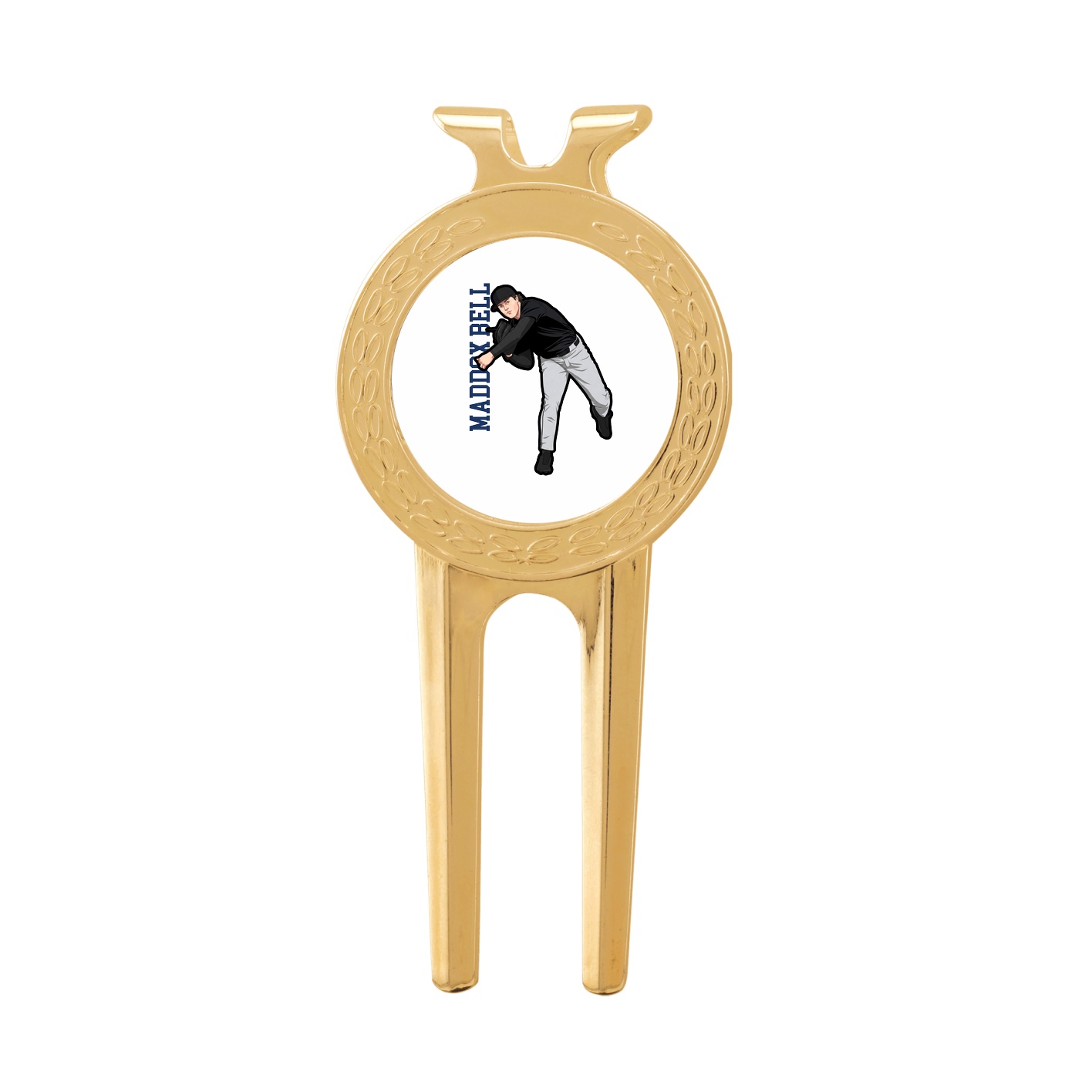 Divot Tool with Ball Marker — Name Vertical in Classic