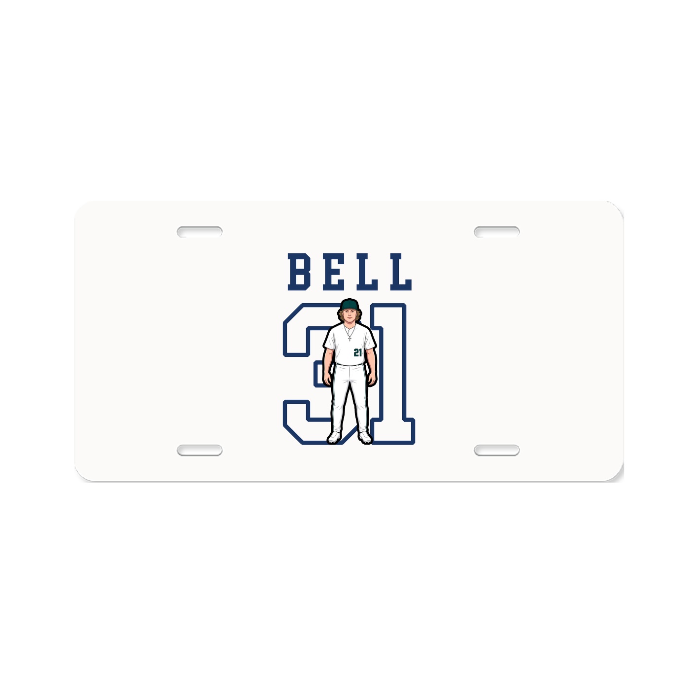 License Plate — Shirsey in Classic