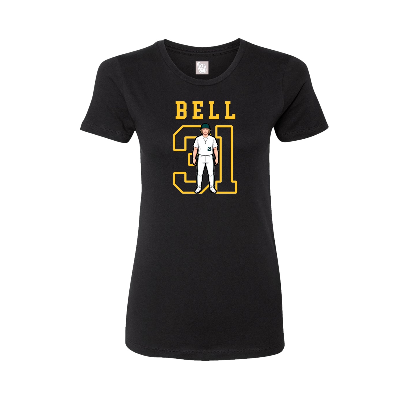 Fitted Women's Tee — Shirsey in Black