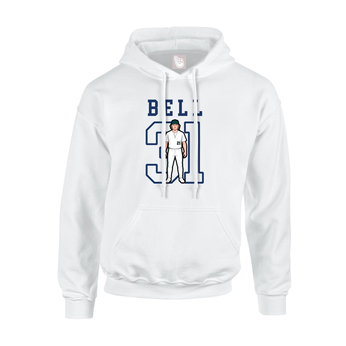 Youth Hoodie — Shirsey in White