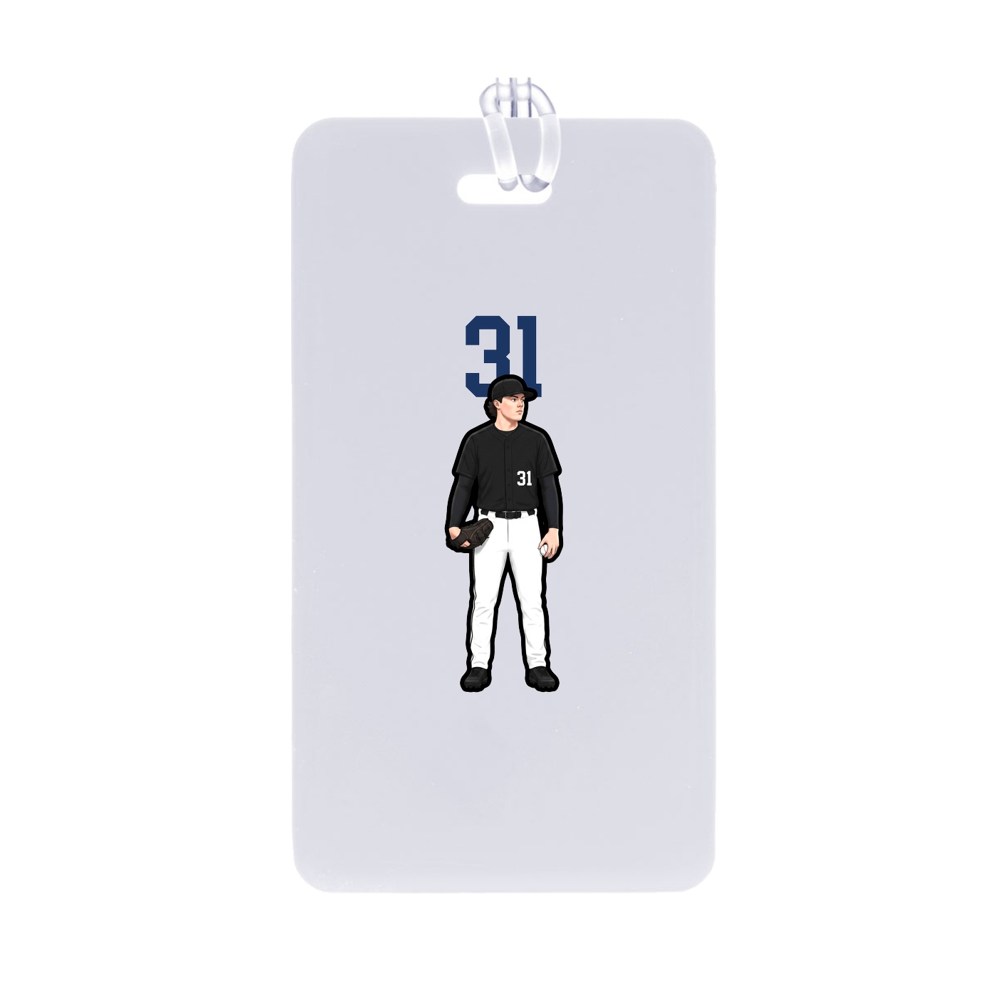 Bag Tag — Number Top in Classic