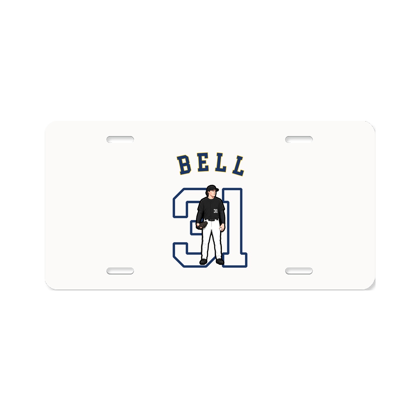 License Plate — Shirsey Arch in Classic