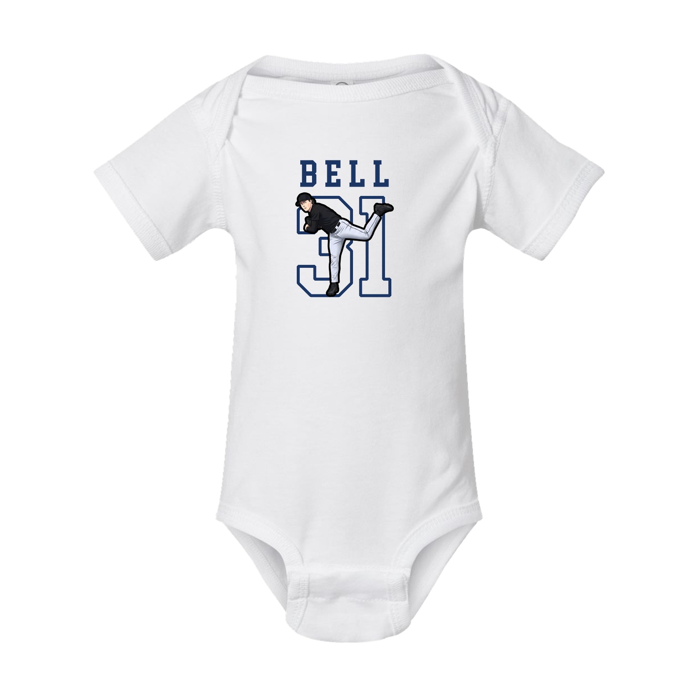 Baby Onesie — Shirsey in White
