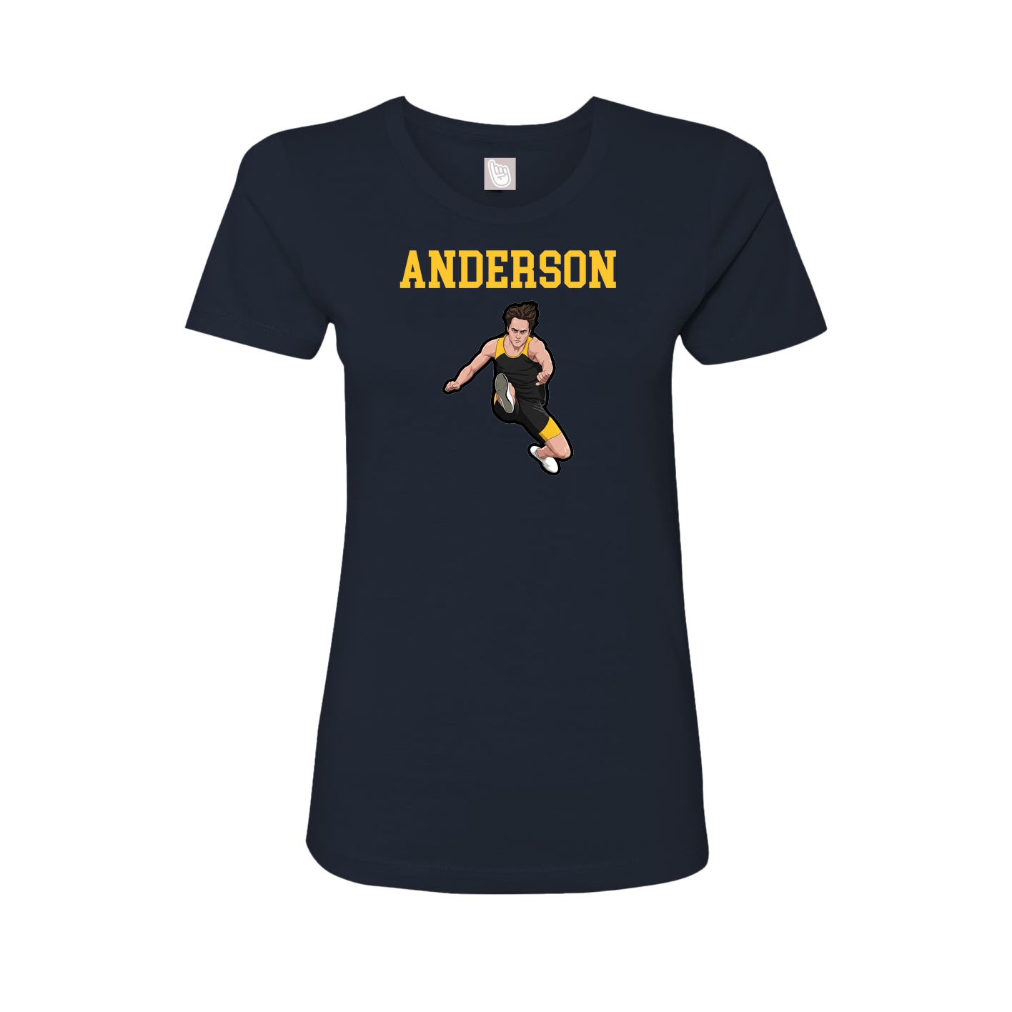 Fitted Women's Tee — Shirsey in Navy