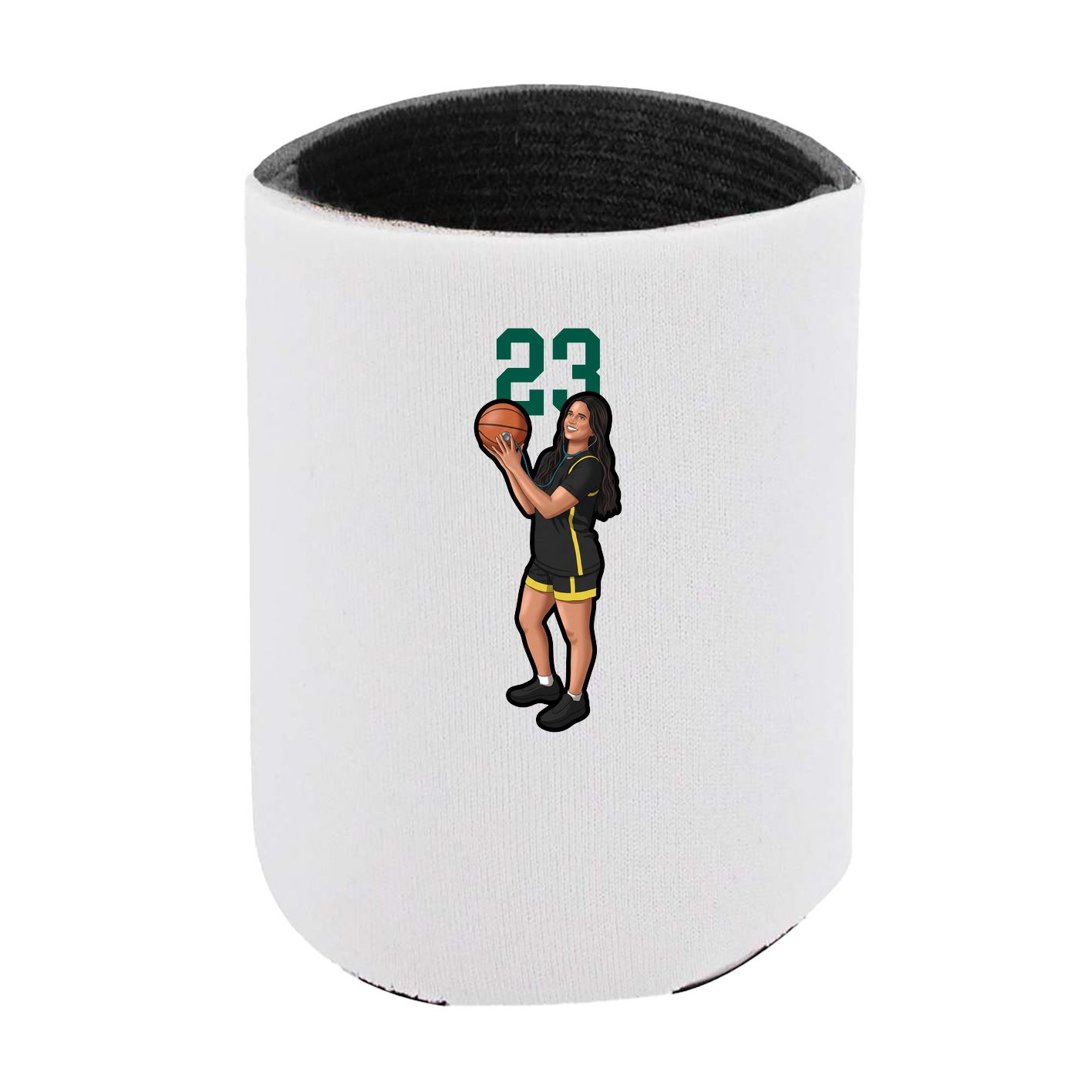 Can Holder — Number Top in White