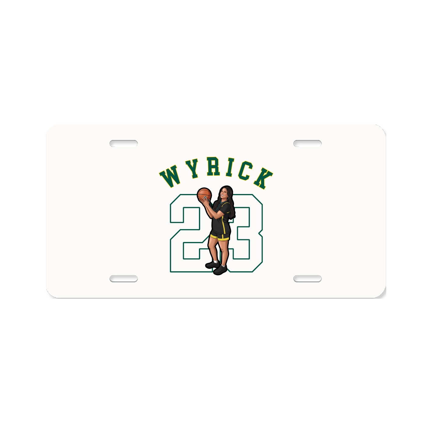 License Plate — Shirsey Arch in Classic