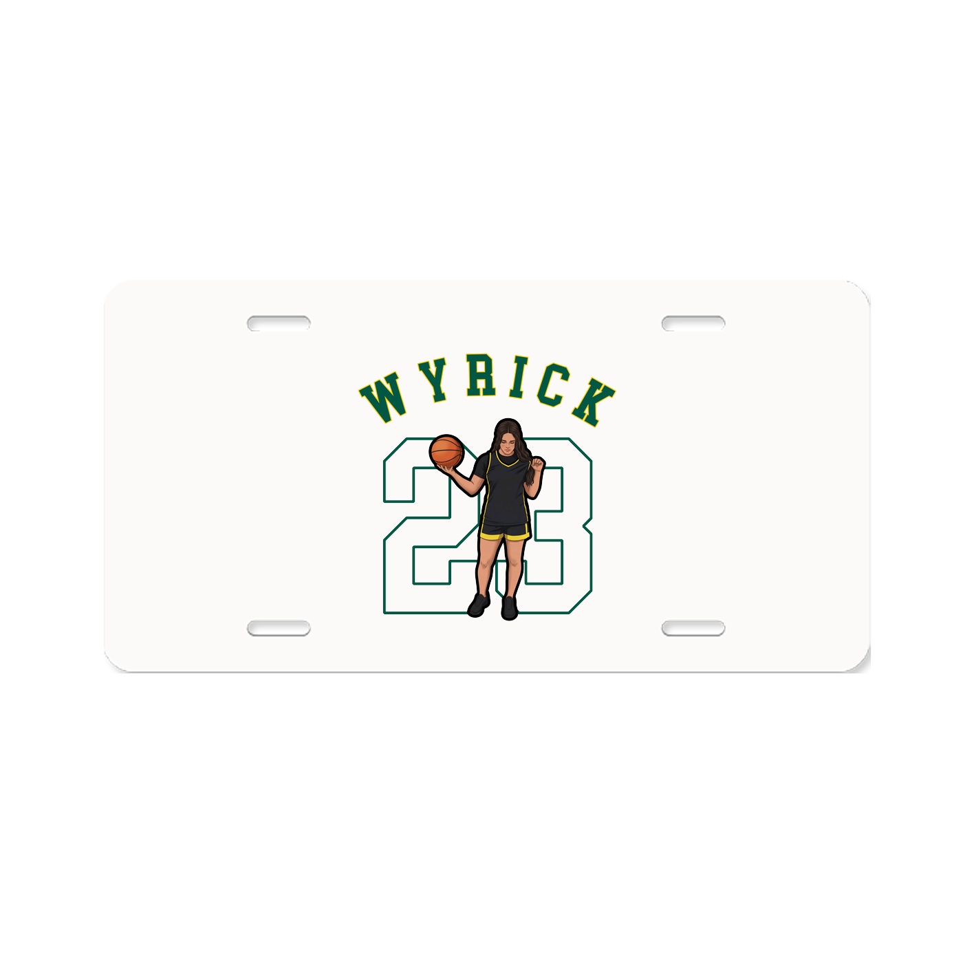 License Plate — Shirsey Arch in Classic