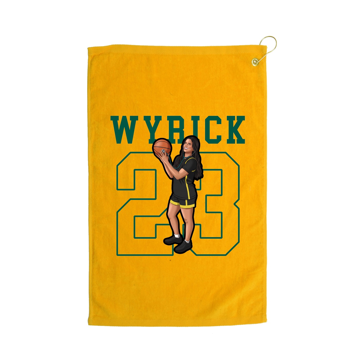 Golf Towel — Shirsey in Gold