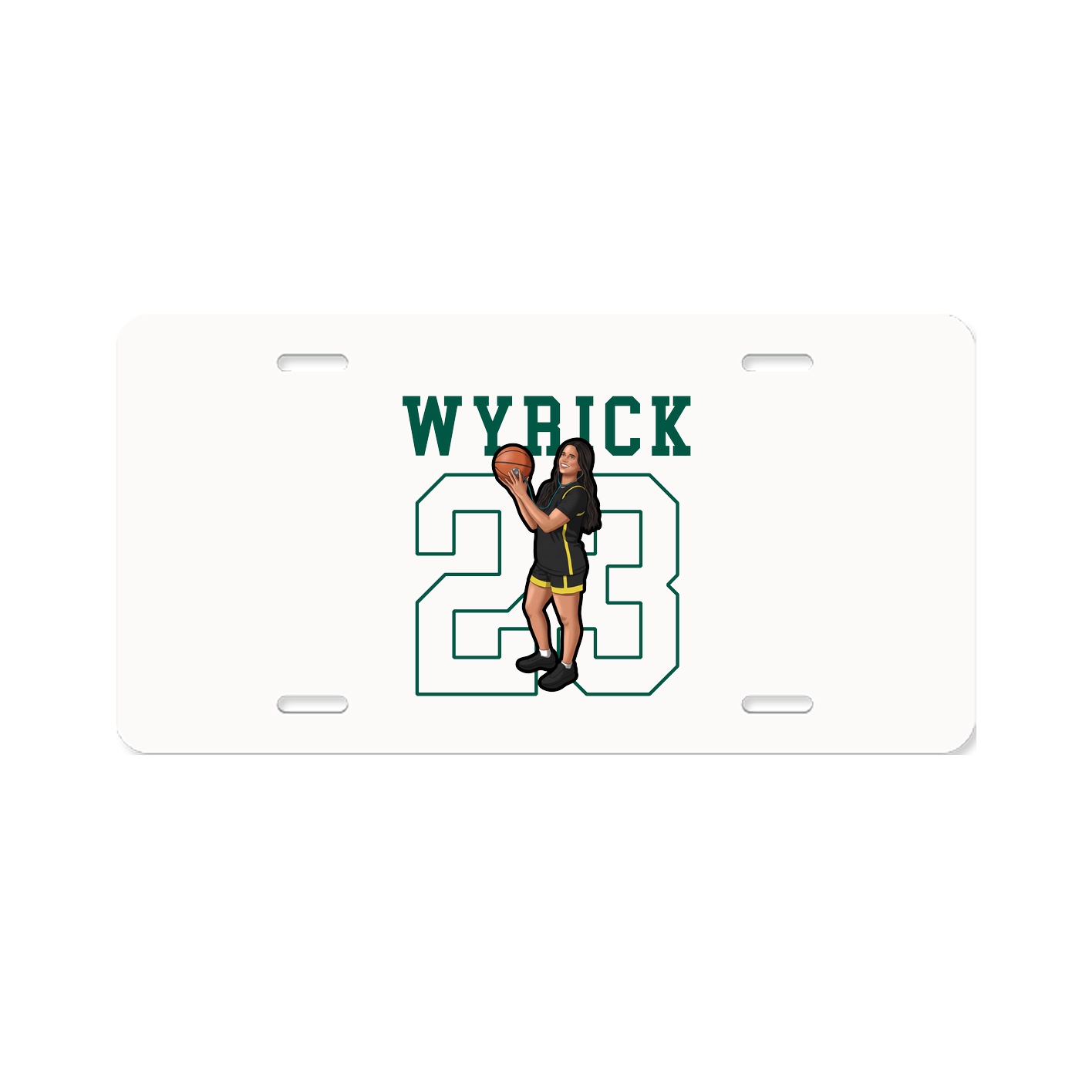 License Plate — Shirsey in Classic