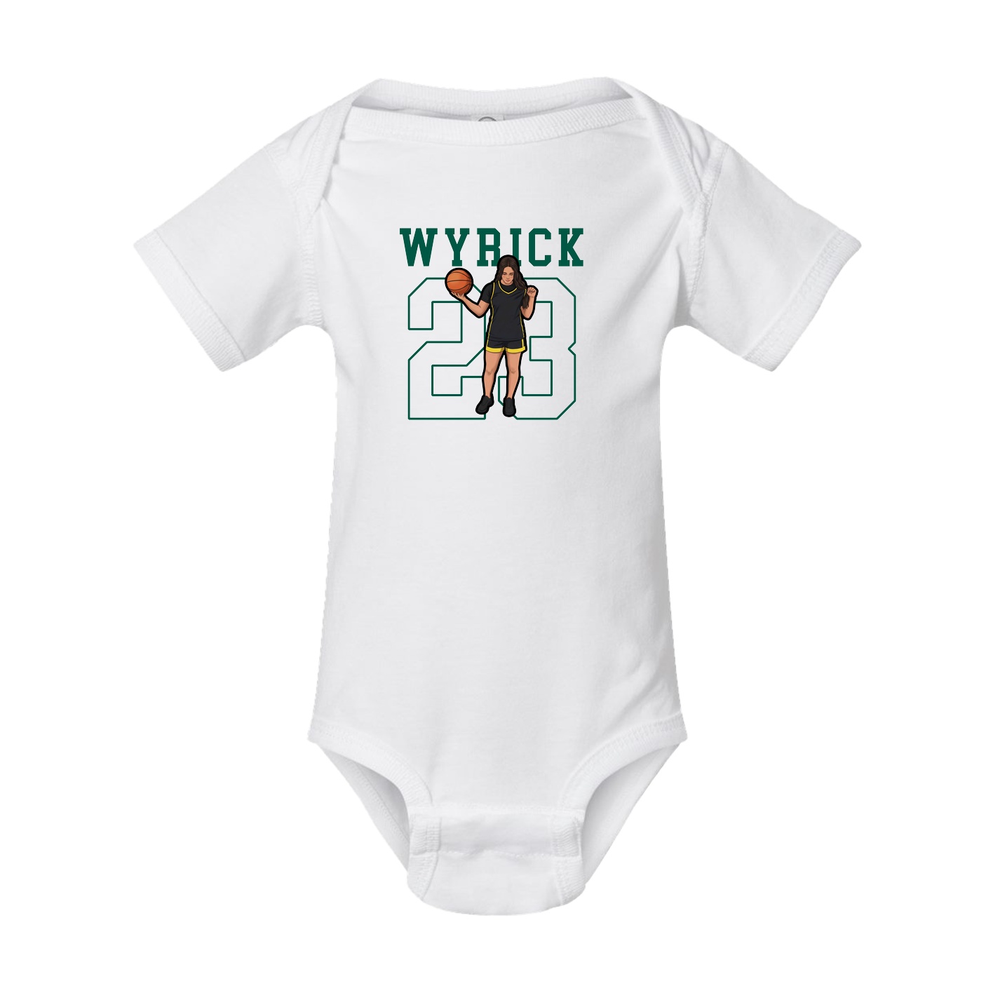 Baby Onesie — Shirsey in White