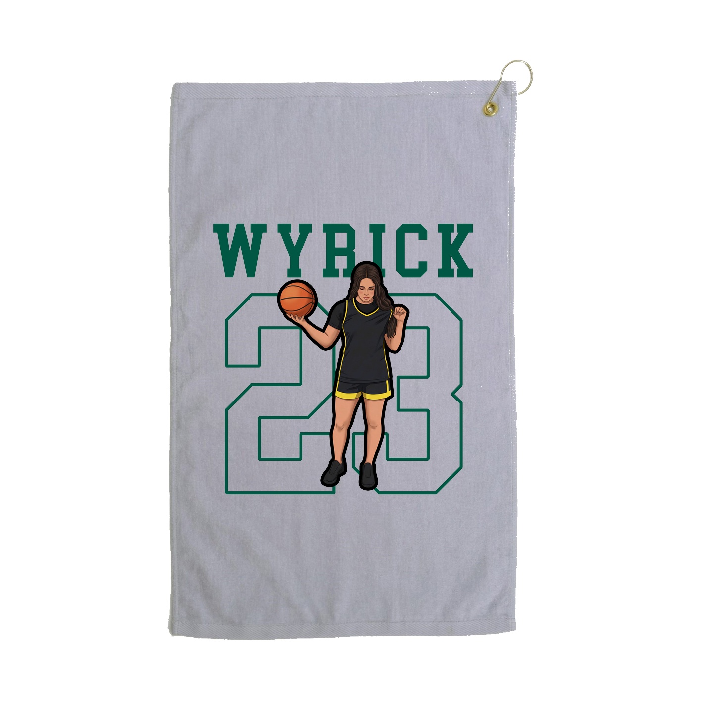 Terry Velour Golf Towel