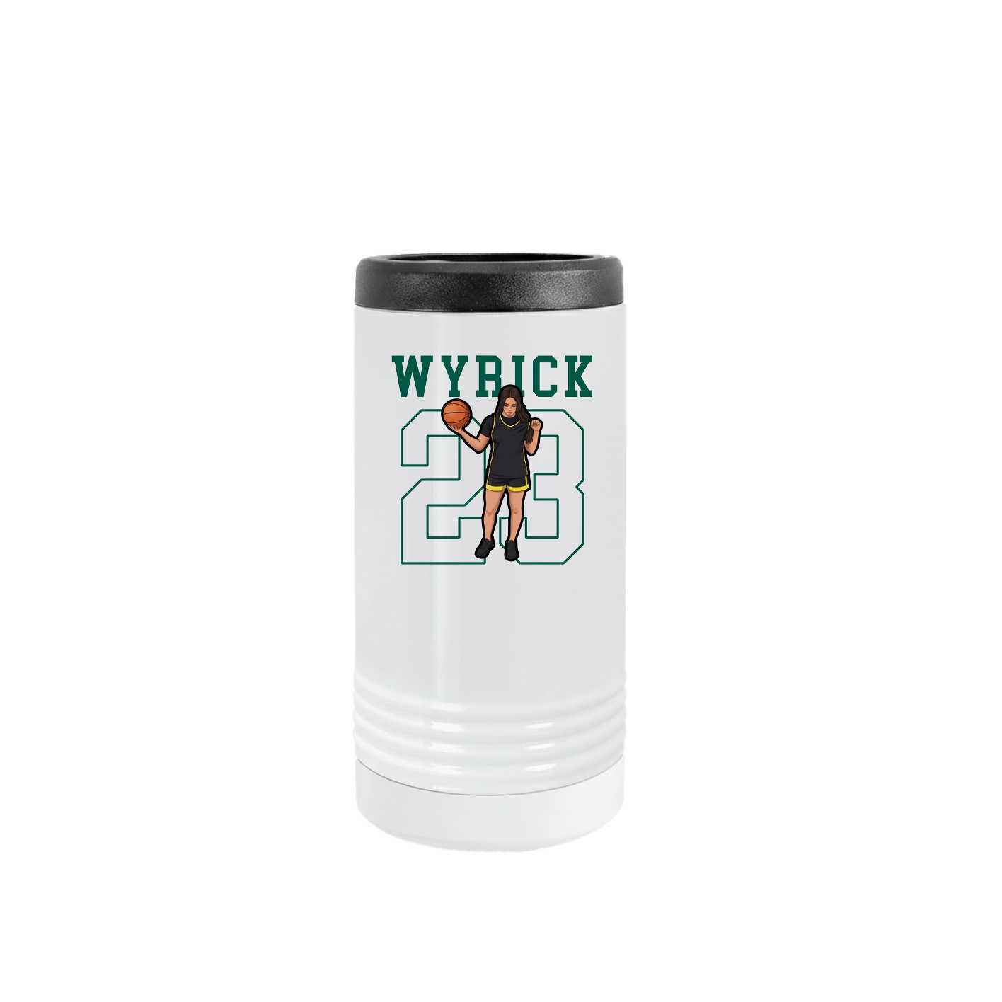 Slim Beverage Holder — Shirsey in White