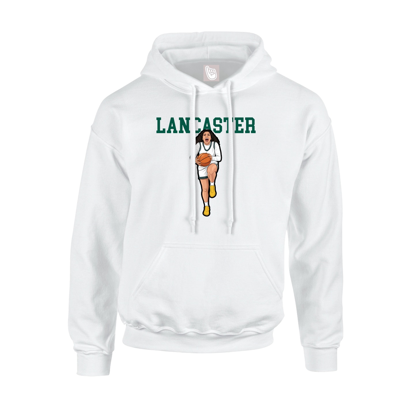 Hoodie — Shirsey in White