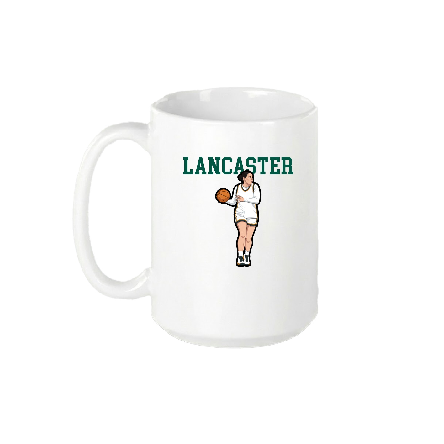 15oz Coffee Mug — Shirsey in White