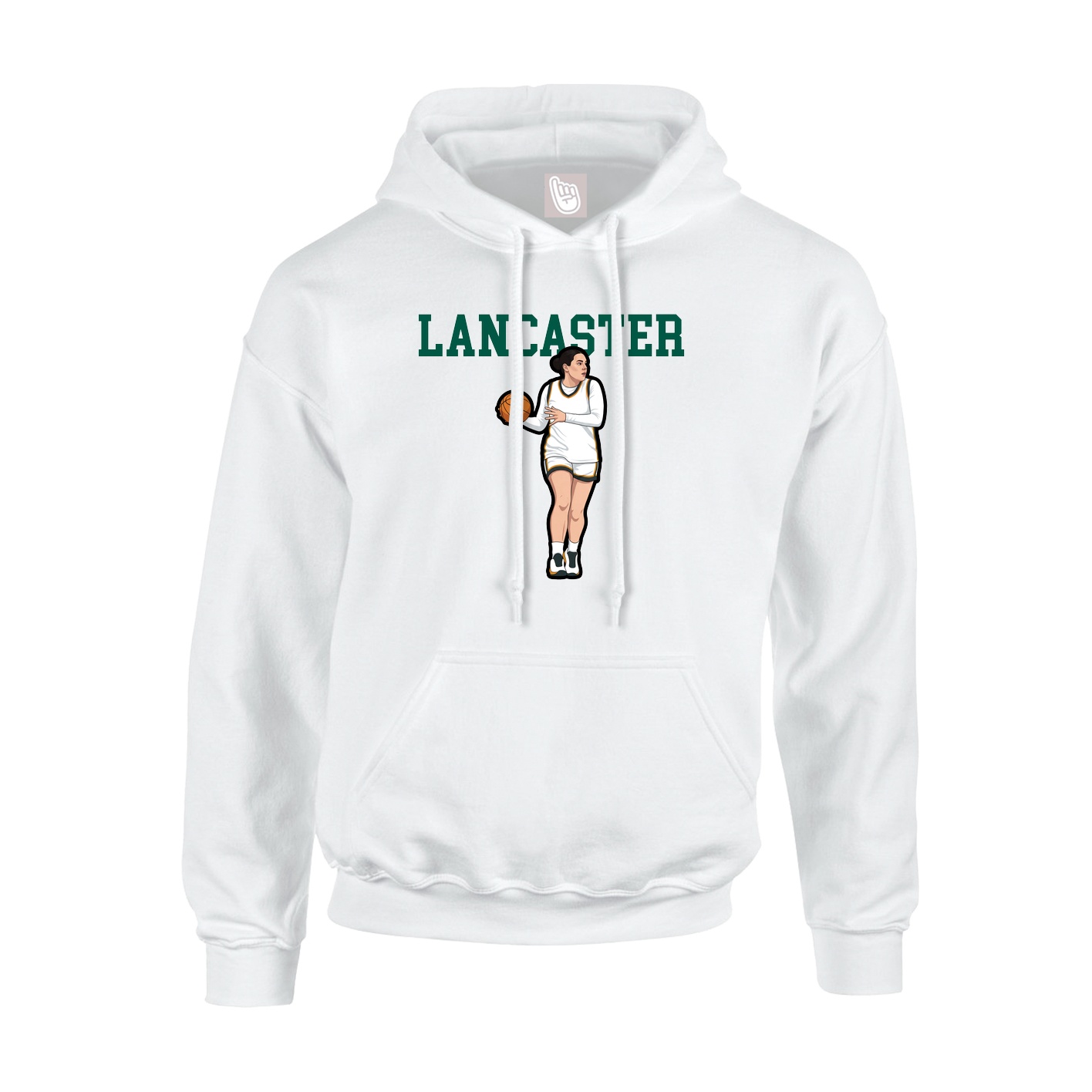 Youth Hoodie — Shirsey in White
