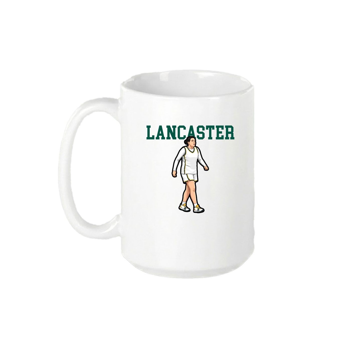 15oz Coffee Mug — Shirsey in White