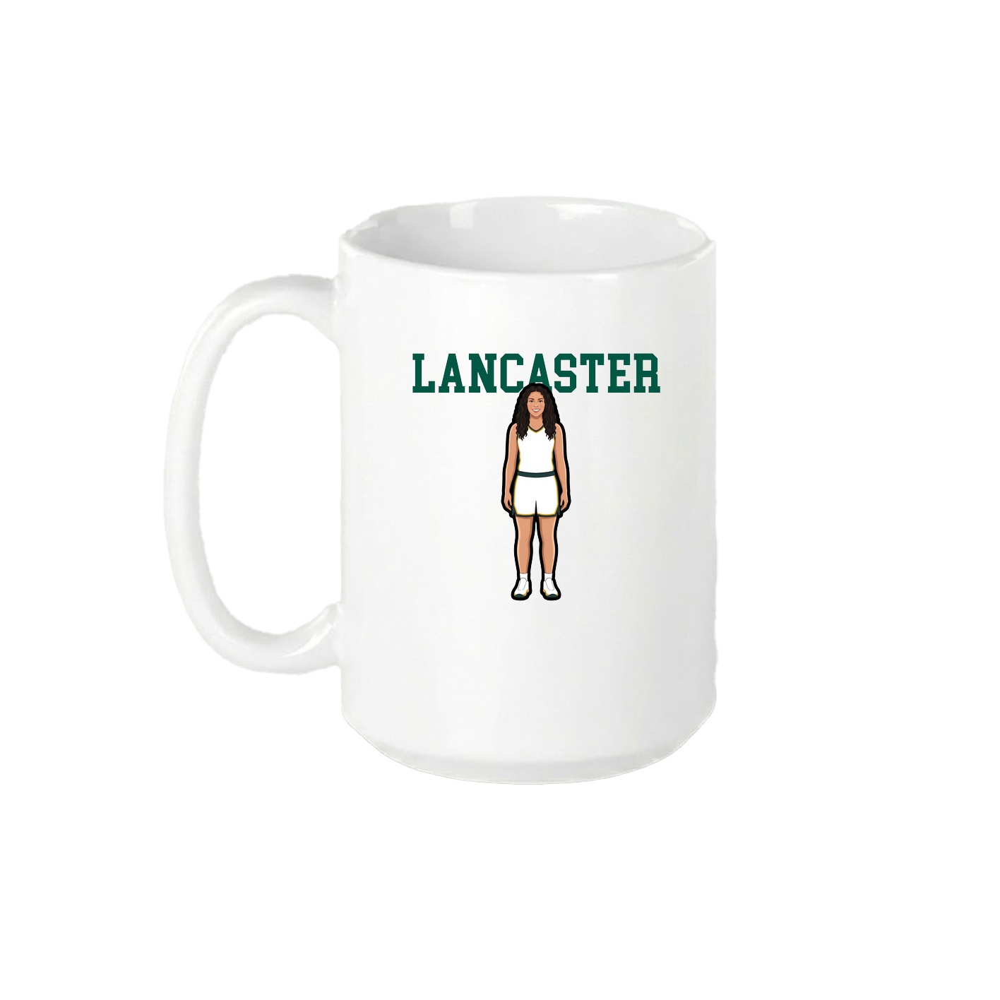 15oz Coffee Mug — Shirsey in White