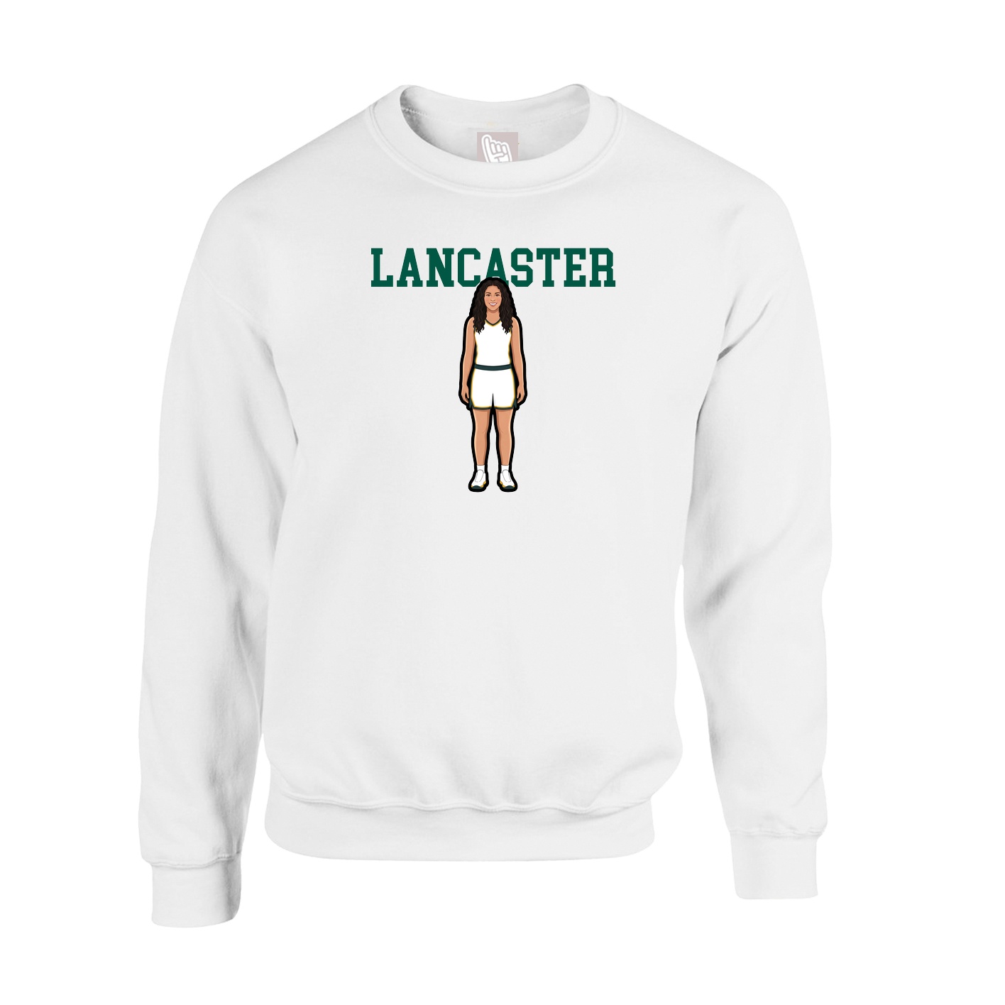 Fleece Crew — Shirsey in White