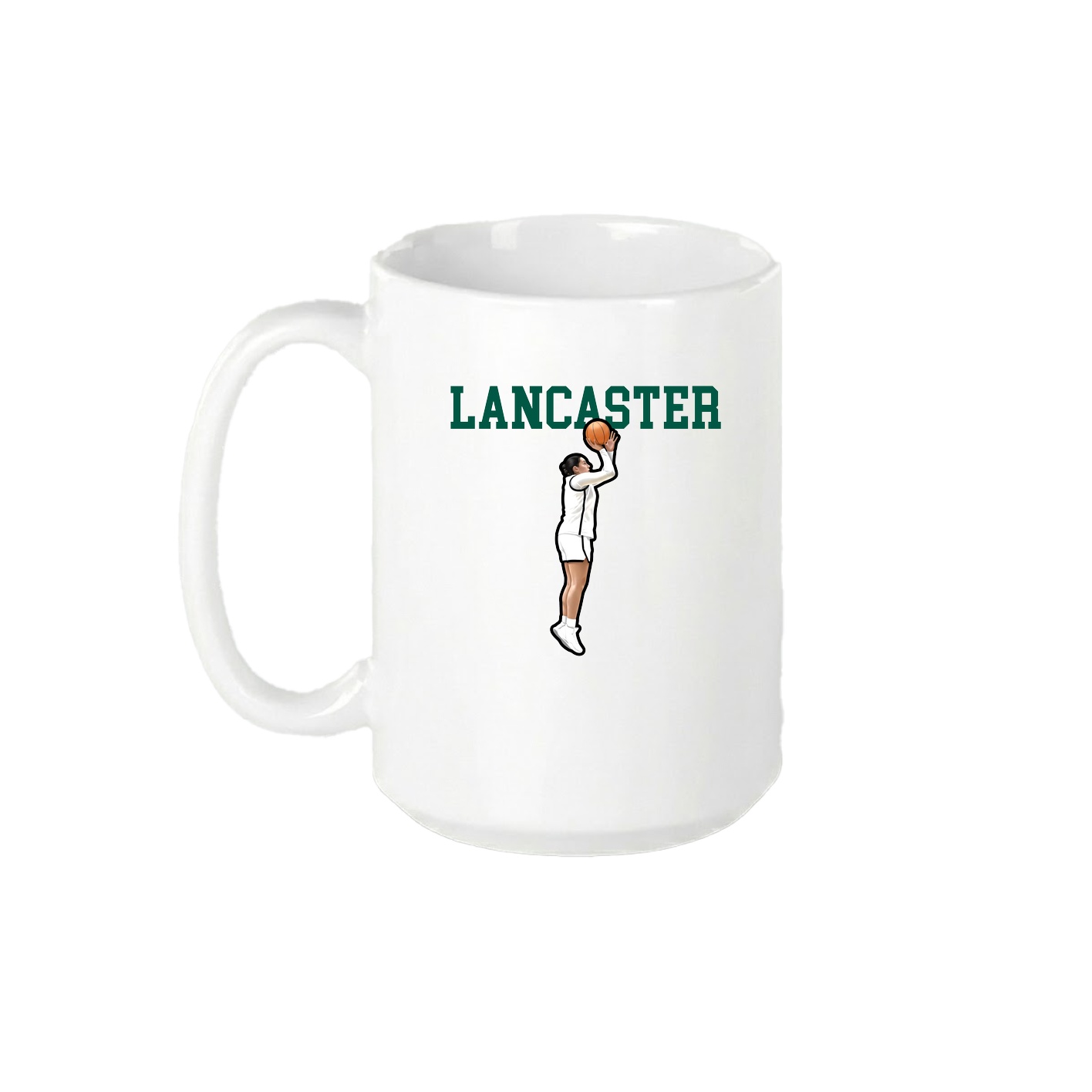 15oz Coffee Mug — Shirsey in White