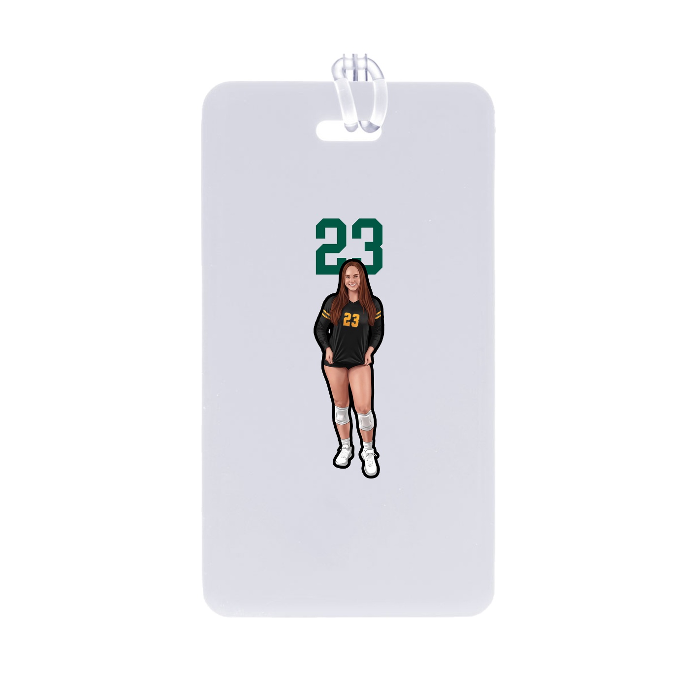 Bag Tag — Number Top in Classic