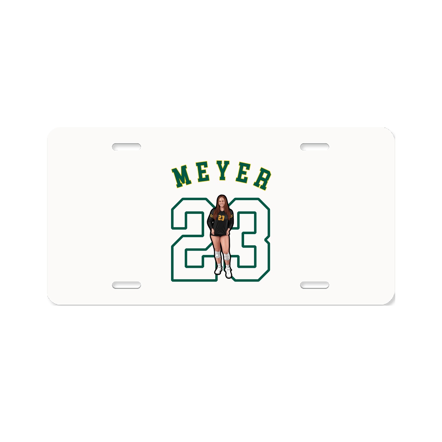 License Plate — Shirsey Arch in Classic