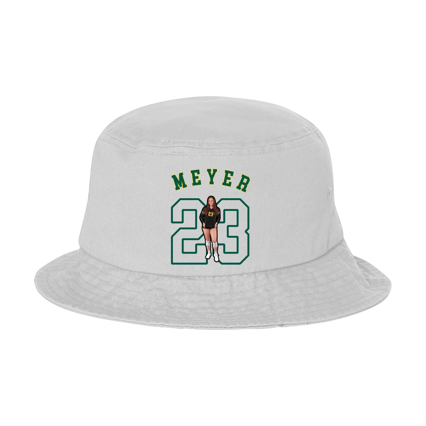 Bucket Cap — Shirsey Arch in White