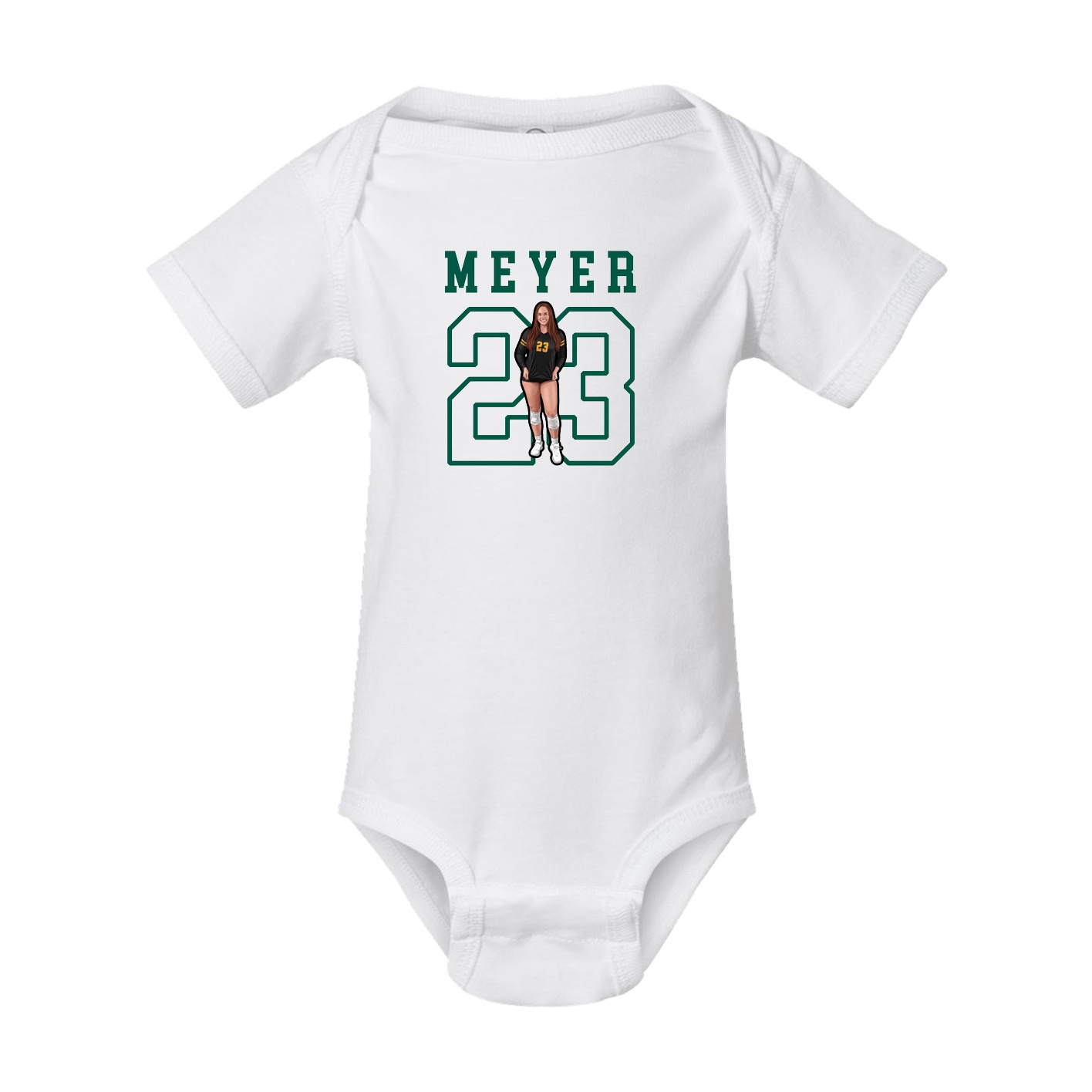 Baby Onesie — Shirsey in White