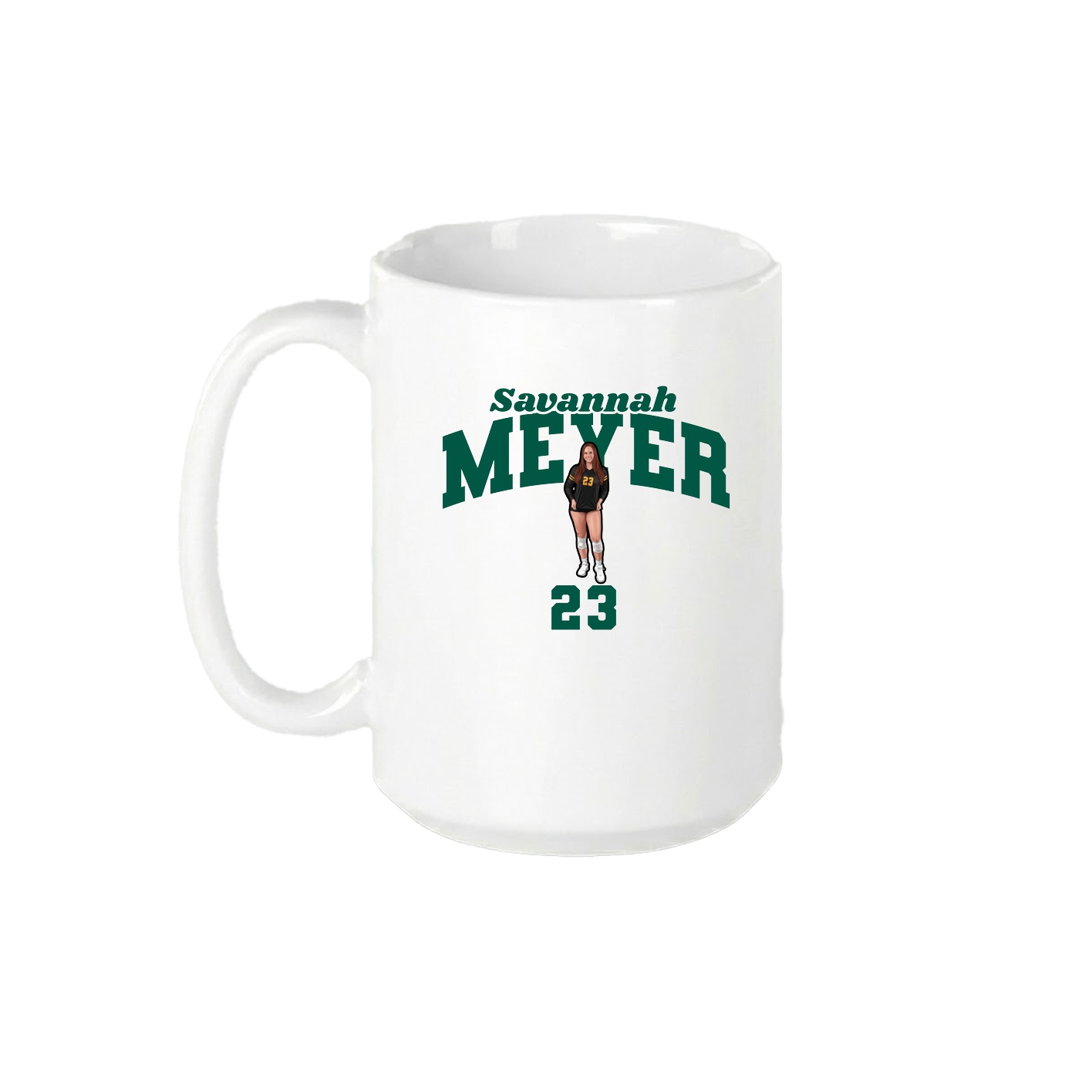 15oz Coffee Mug — Signature Arch in White