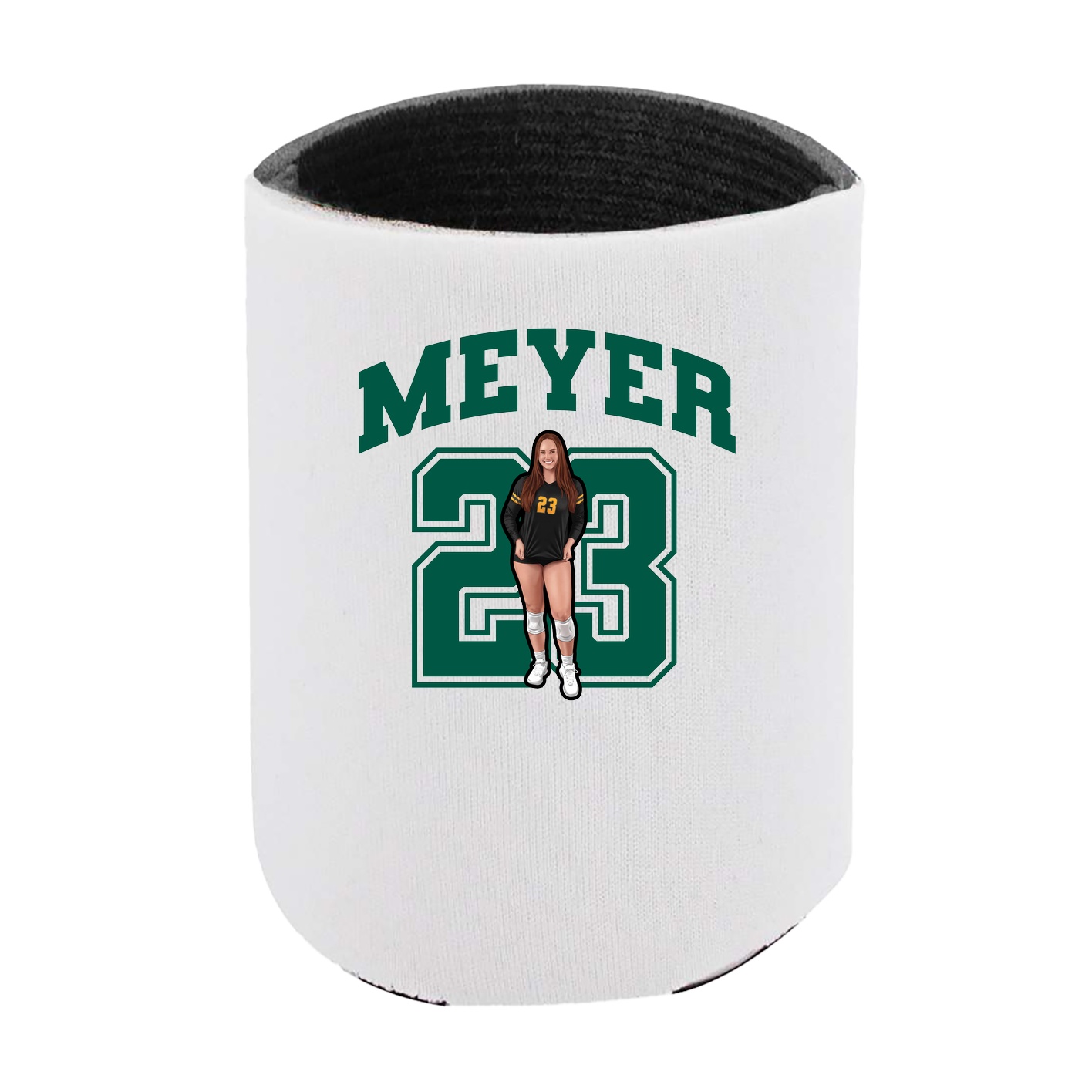 Can Holder — Number in White