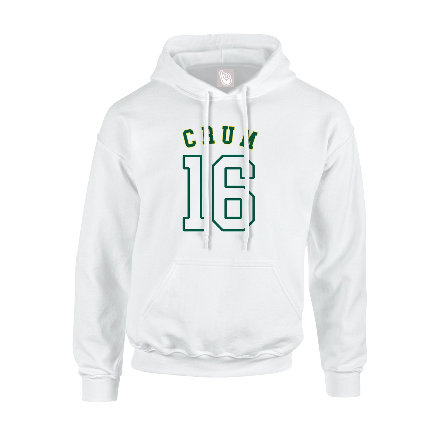 Hoodie — Shirsey Arch in White