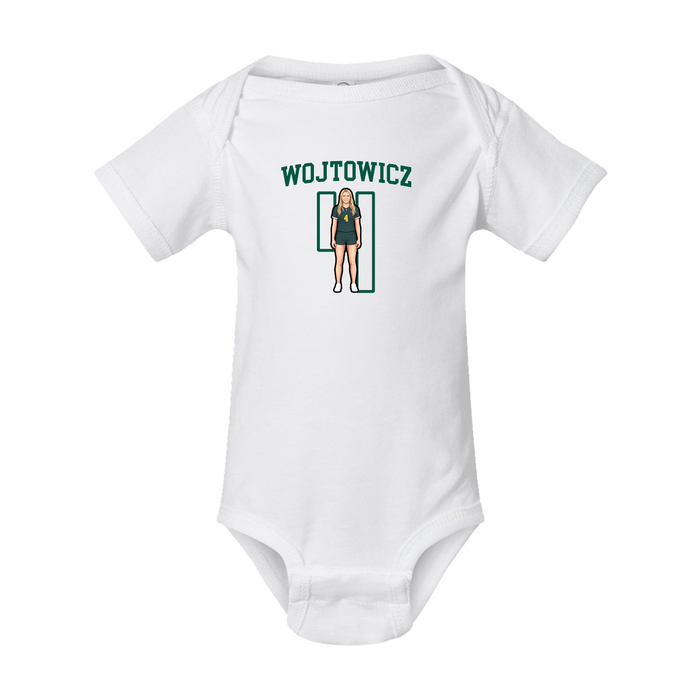 Baby Onesie — Shirsey in White