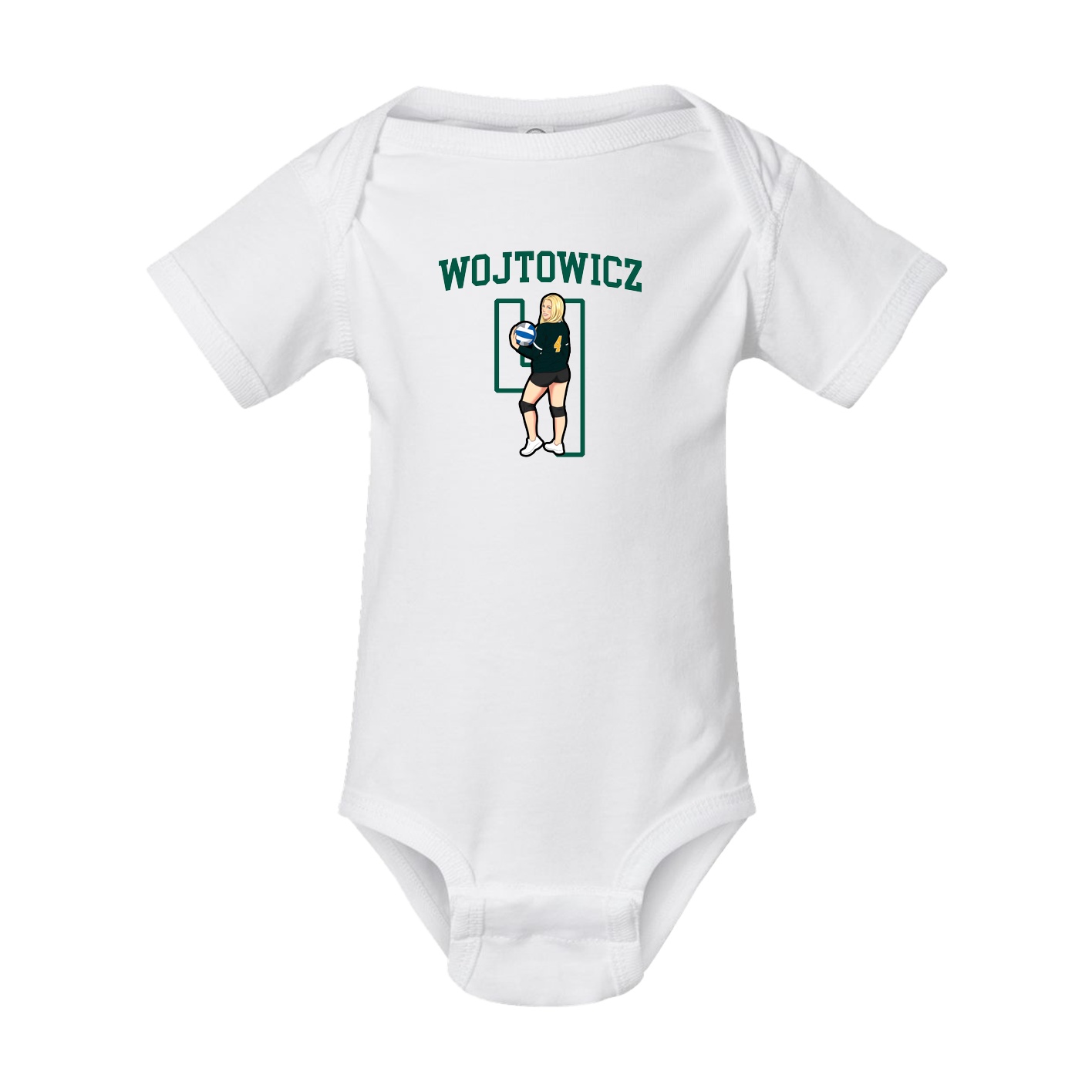 Baby Onesie — Shirsey in White