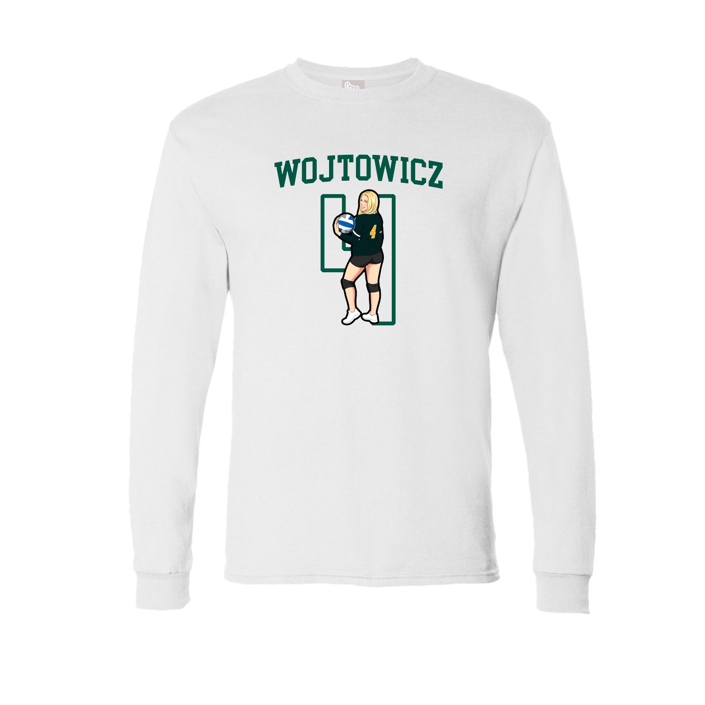 Long Sleeve Tee — Shirsey in White