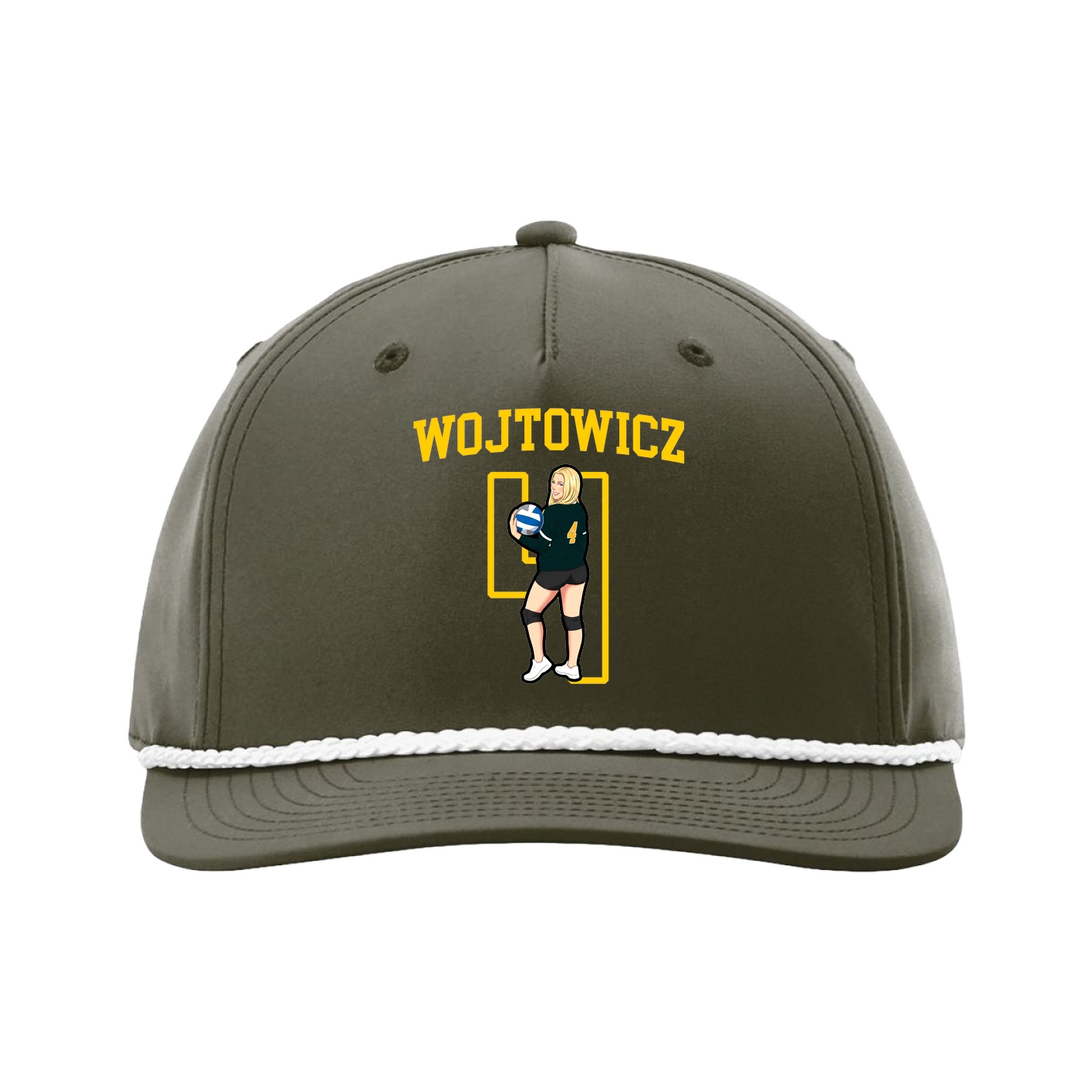 Five-Panel Classic Rope Cap — Shirsey in Green