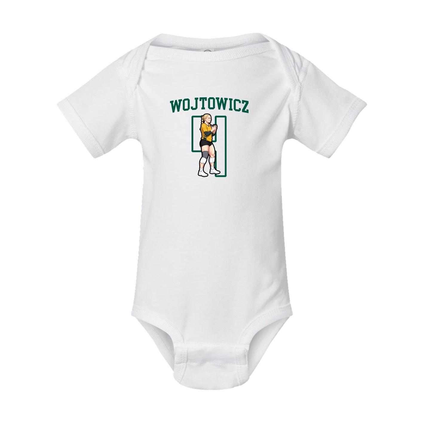 Baby Onesie — Shirsey in White