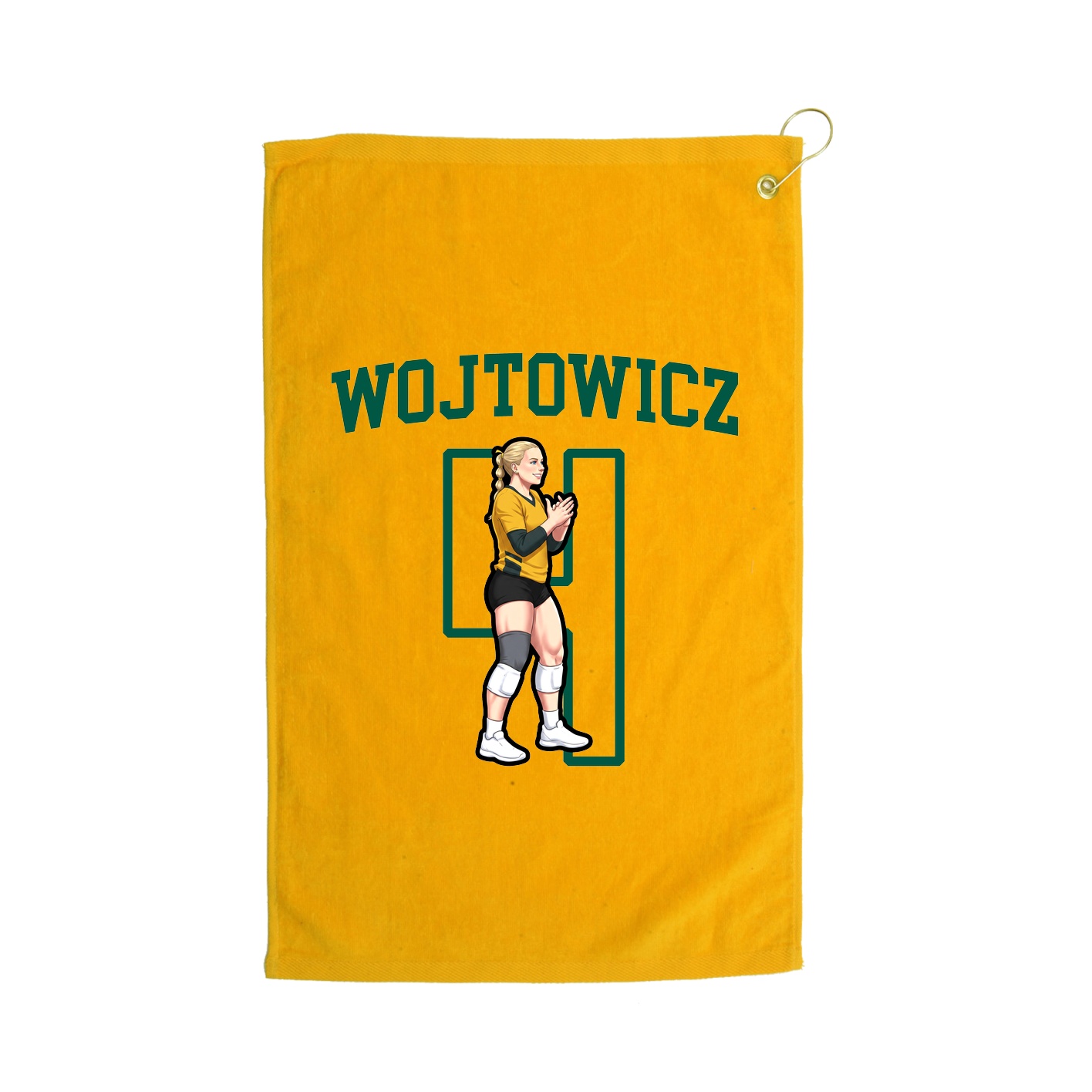 Golf Towel — Shirsey in Gold